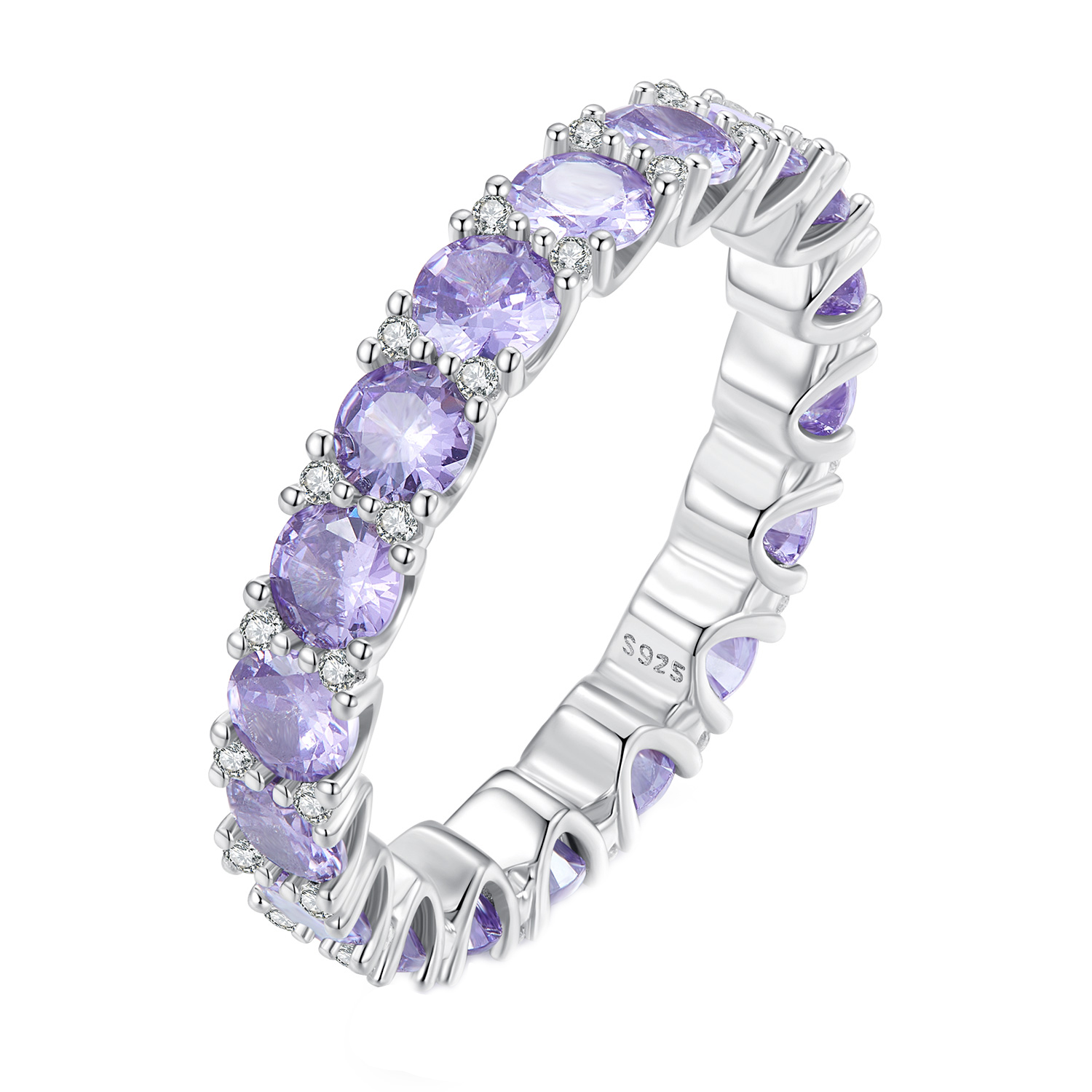 Pandora Stijl Paarse Ring - BSR340 Pandora Stijl Paarse Ring - BSR340