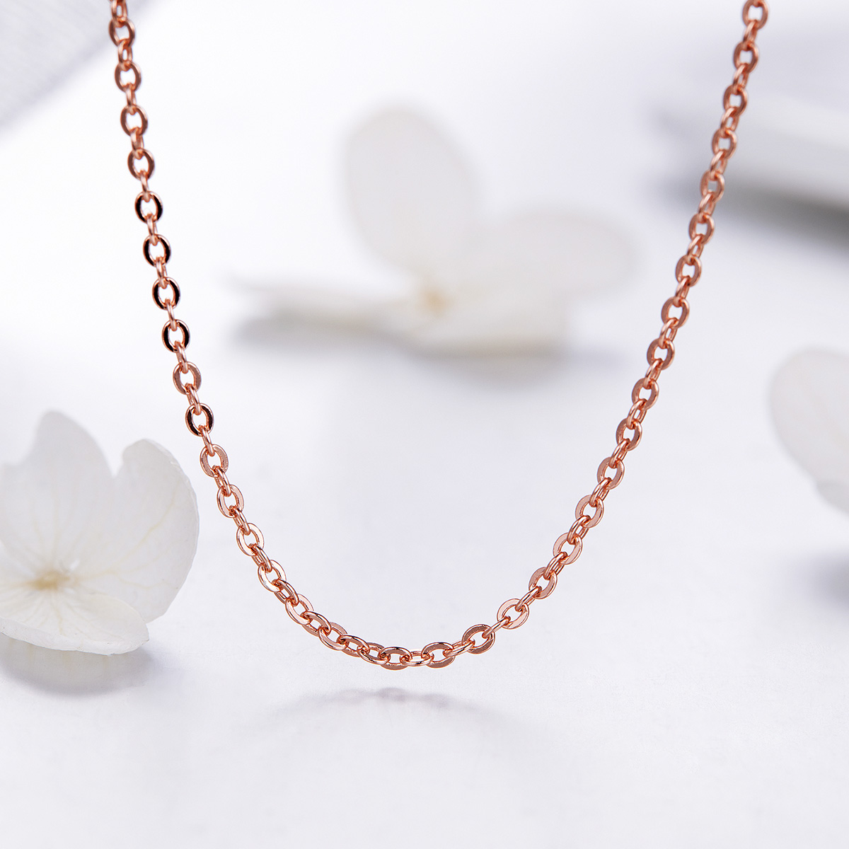 Pandora Stijl Roségouden Ketting - SCA014-45