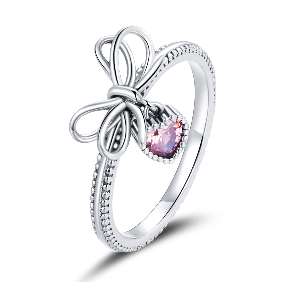 Pandora Stijl Strik Ring Zilver - SCR682 Pandora Stijl Strik Ring Zilver - SCR682