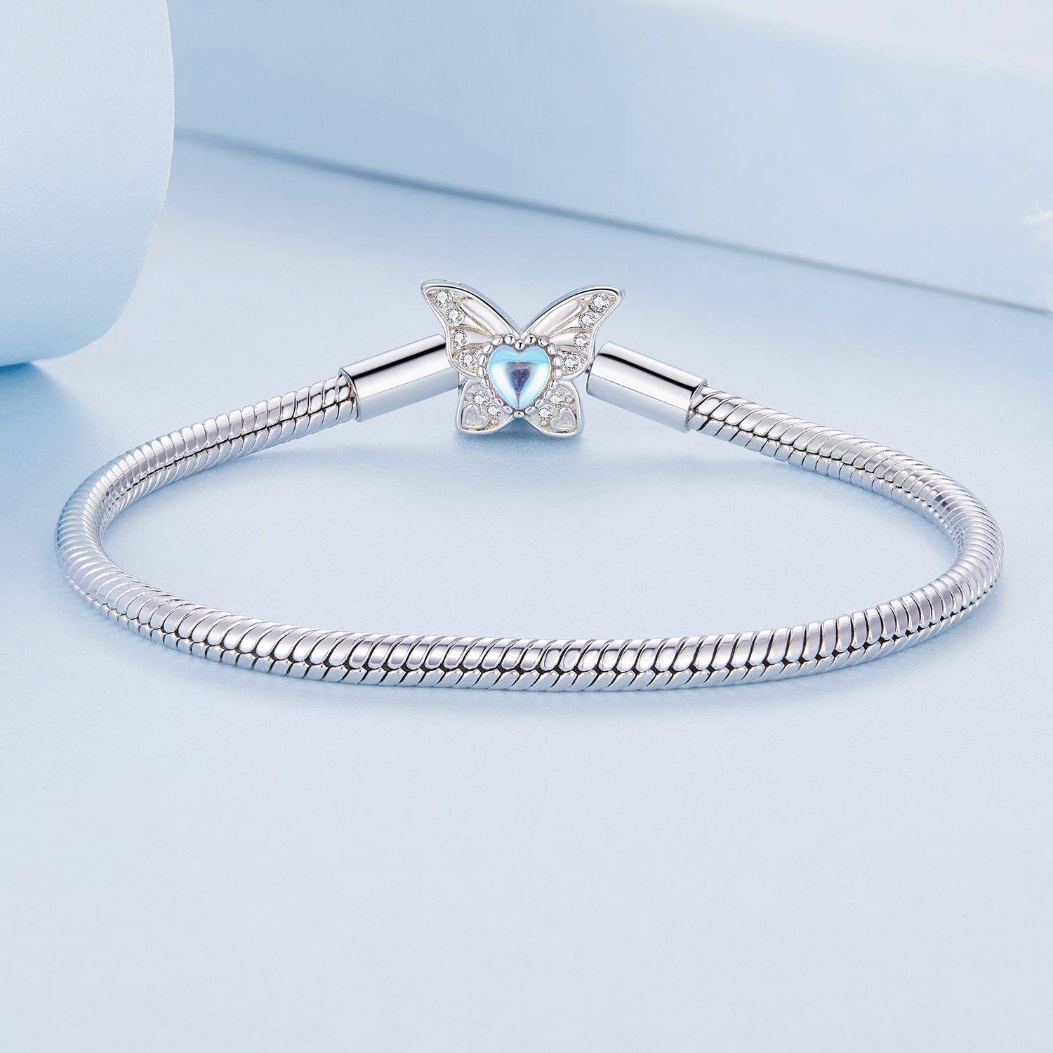 Pandora Stijl Vlinder Armband - BSB113