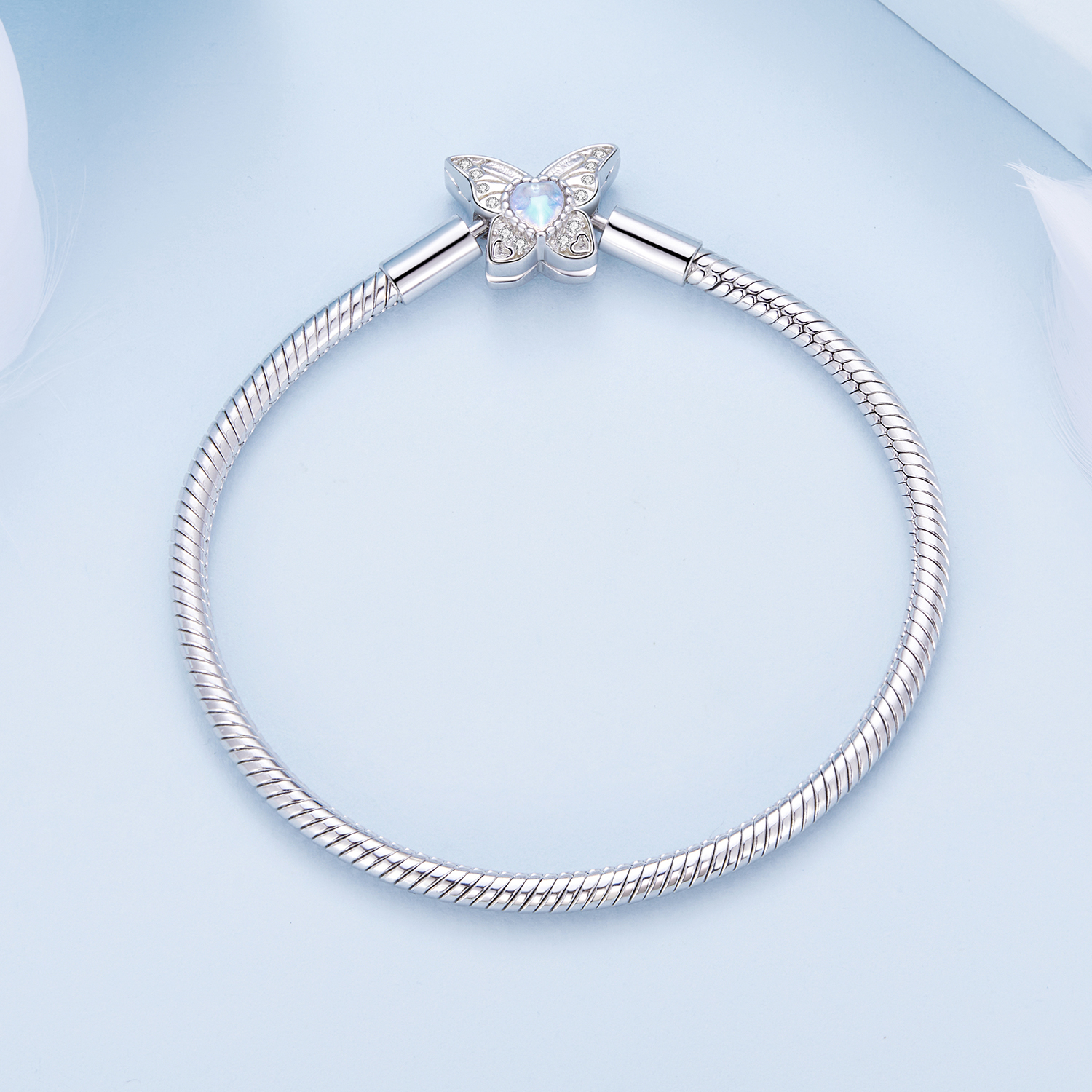 Pandora Stijl Vlinder Armband - BSB113