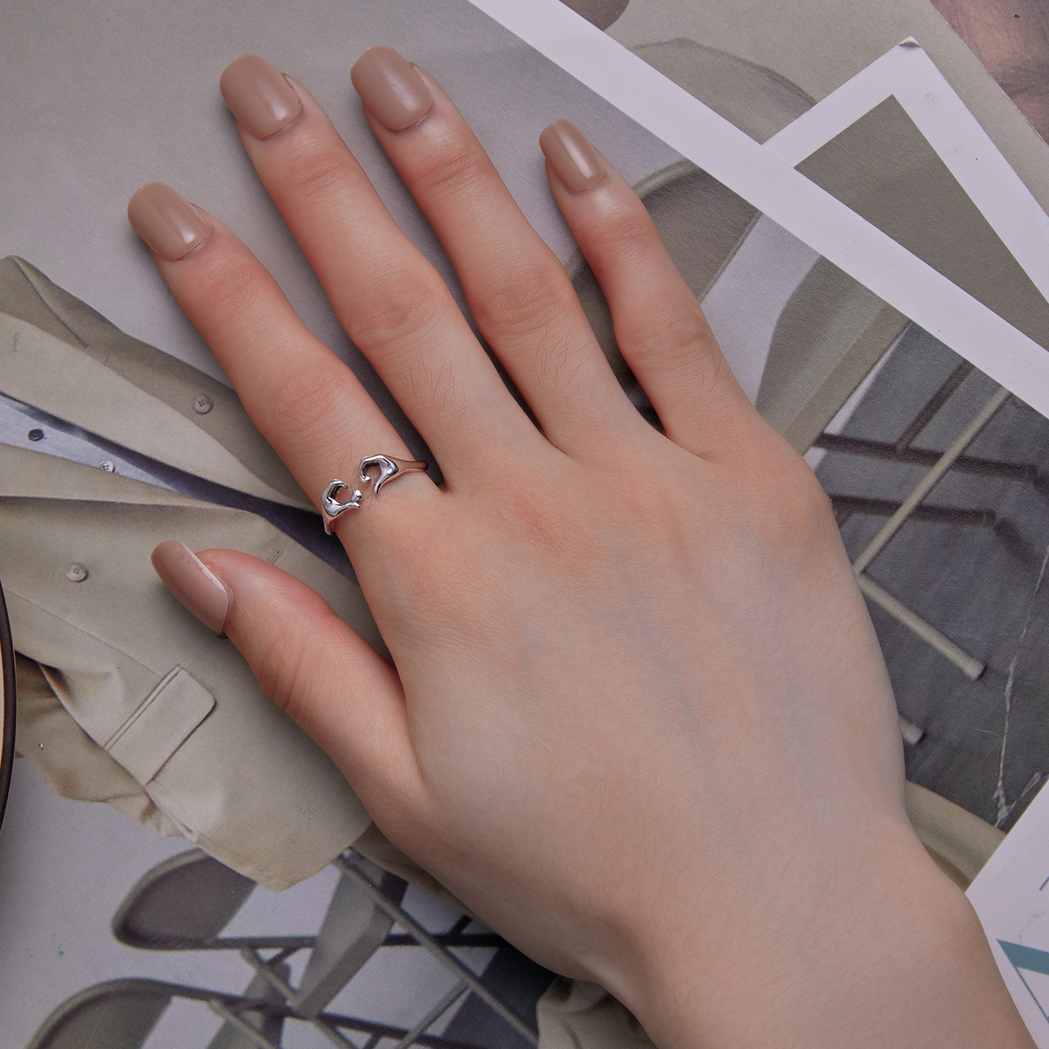 Pandora-stijl Belofte Ringen voor Koppels - SCR902