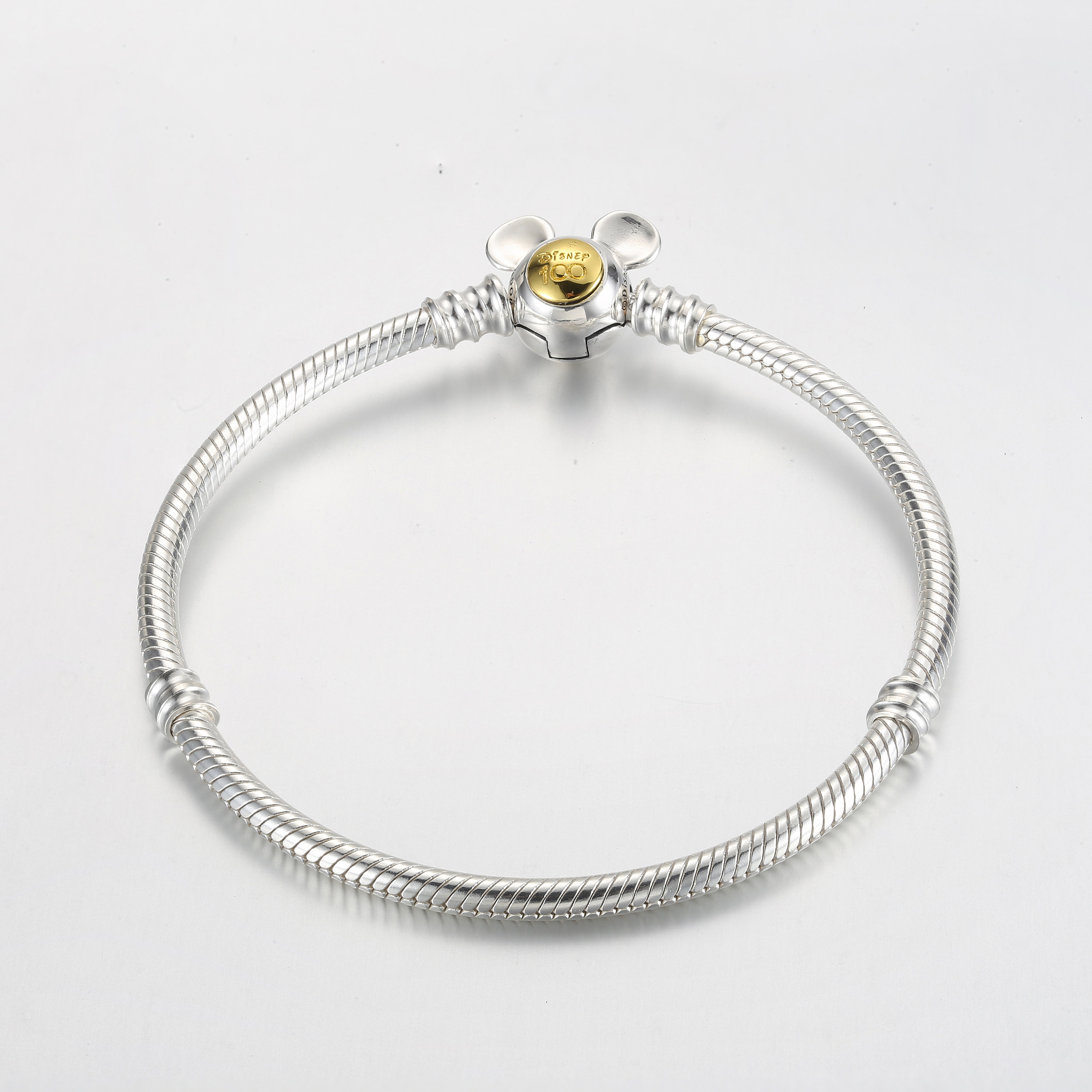 Pandora Disney 100e Verjaardag Moments Snake Chain Armband - 592514C00
