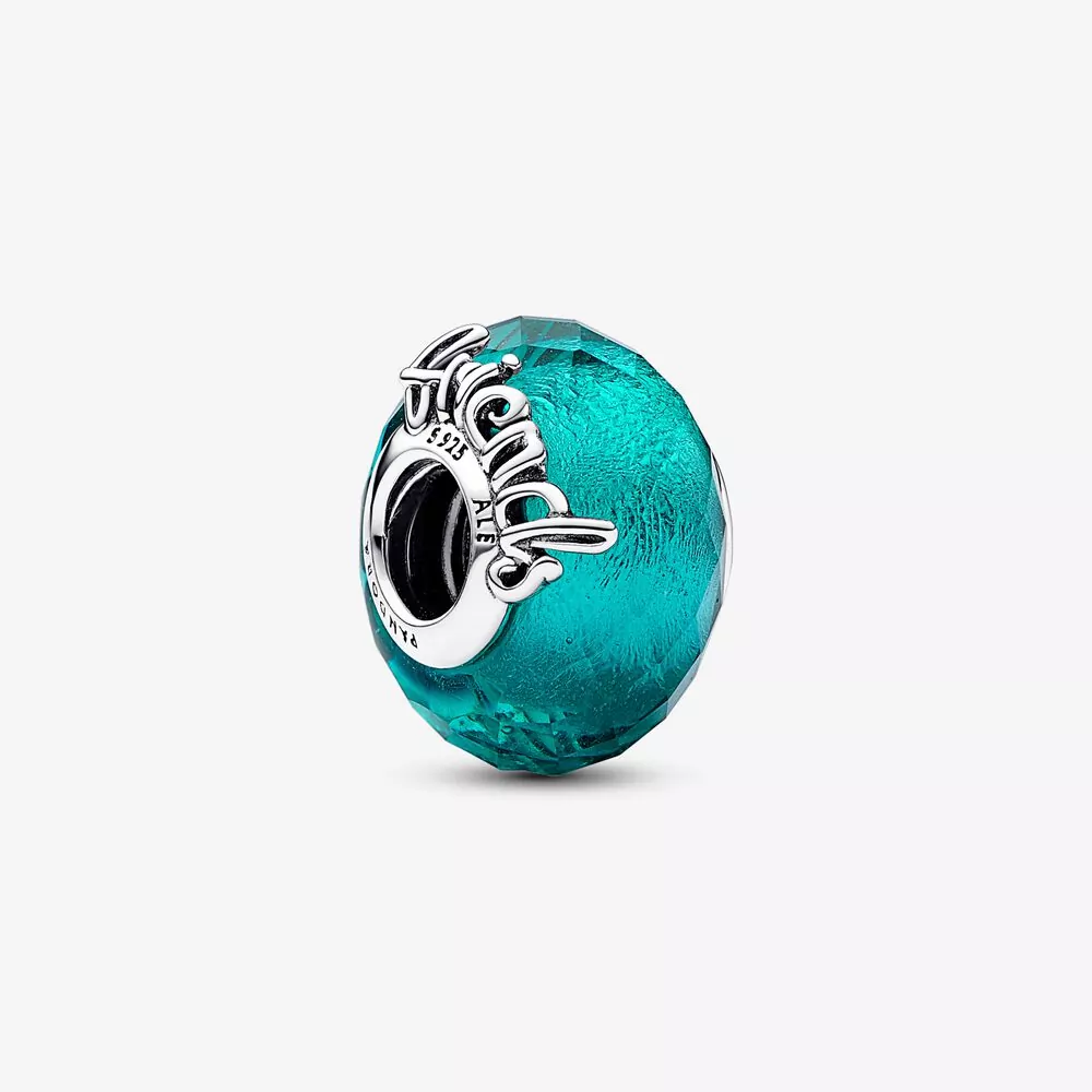 Pandora Faceted Murano Glass Vriendschapsbedel - 792762C01