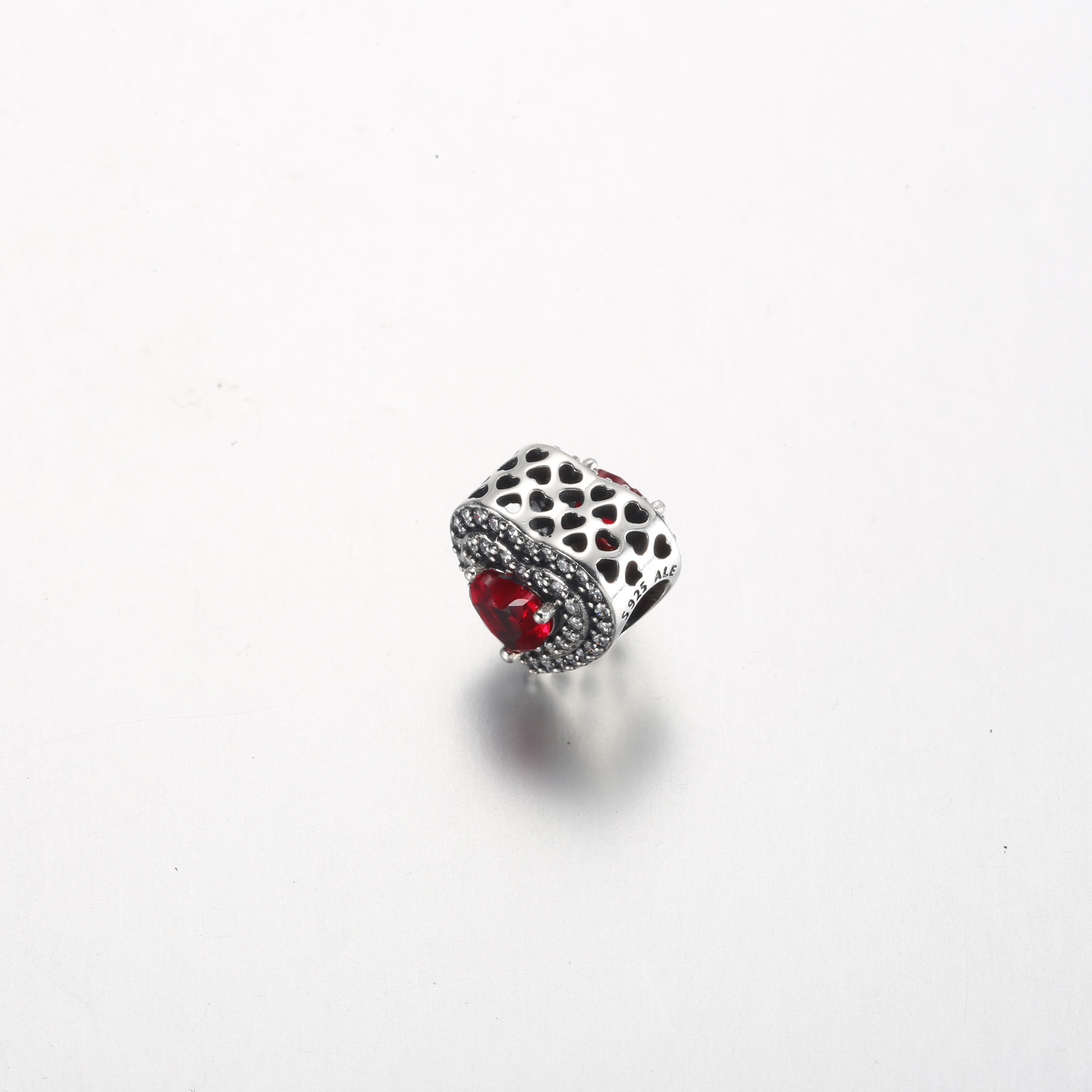 Pandora Sprankelende Niveau Hart Bedel - 799218C02
