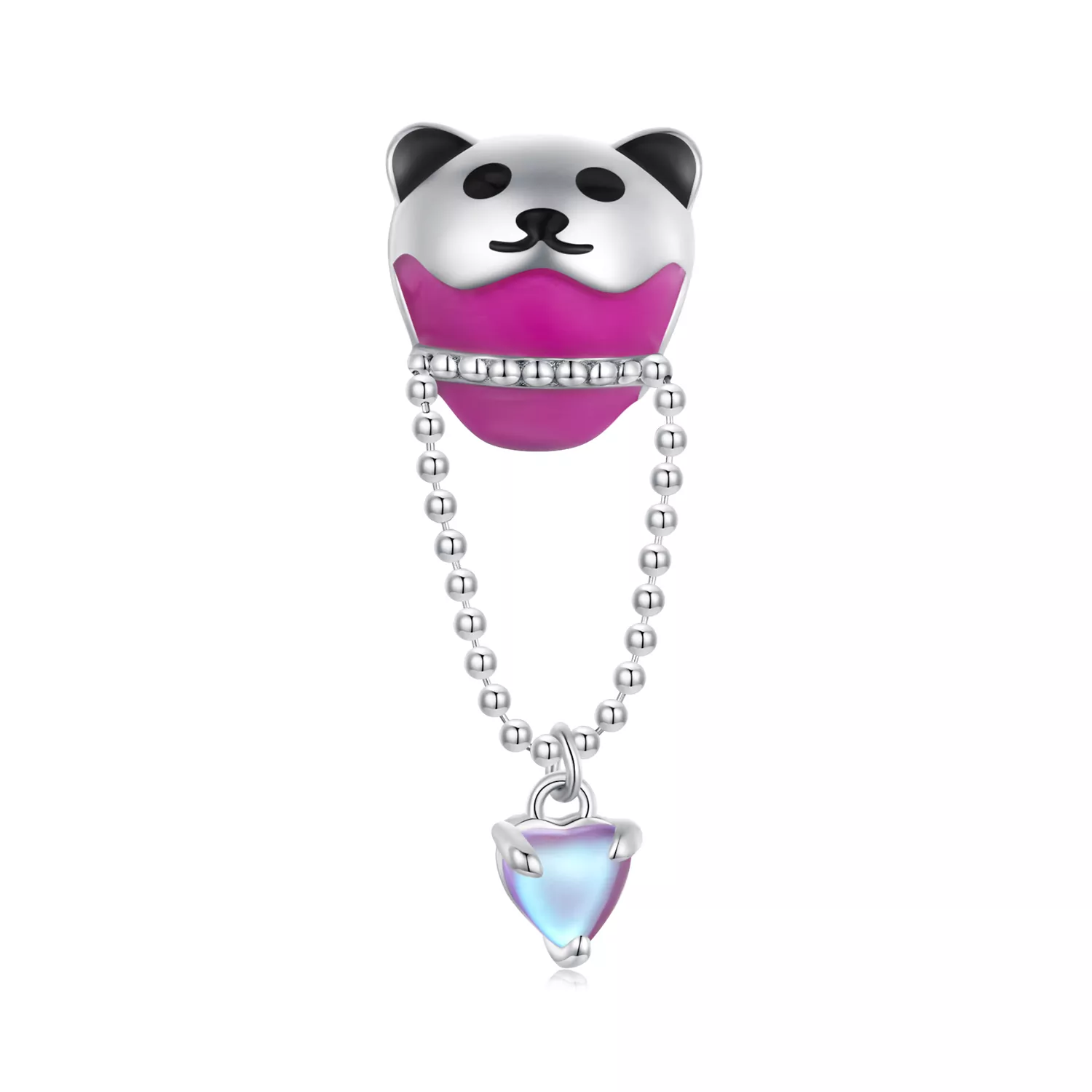 Pandora Stijl Beer Luchtballon Bedel - SCC2550