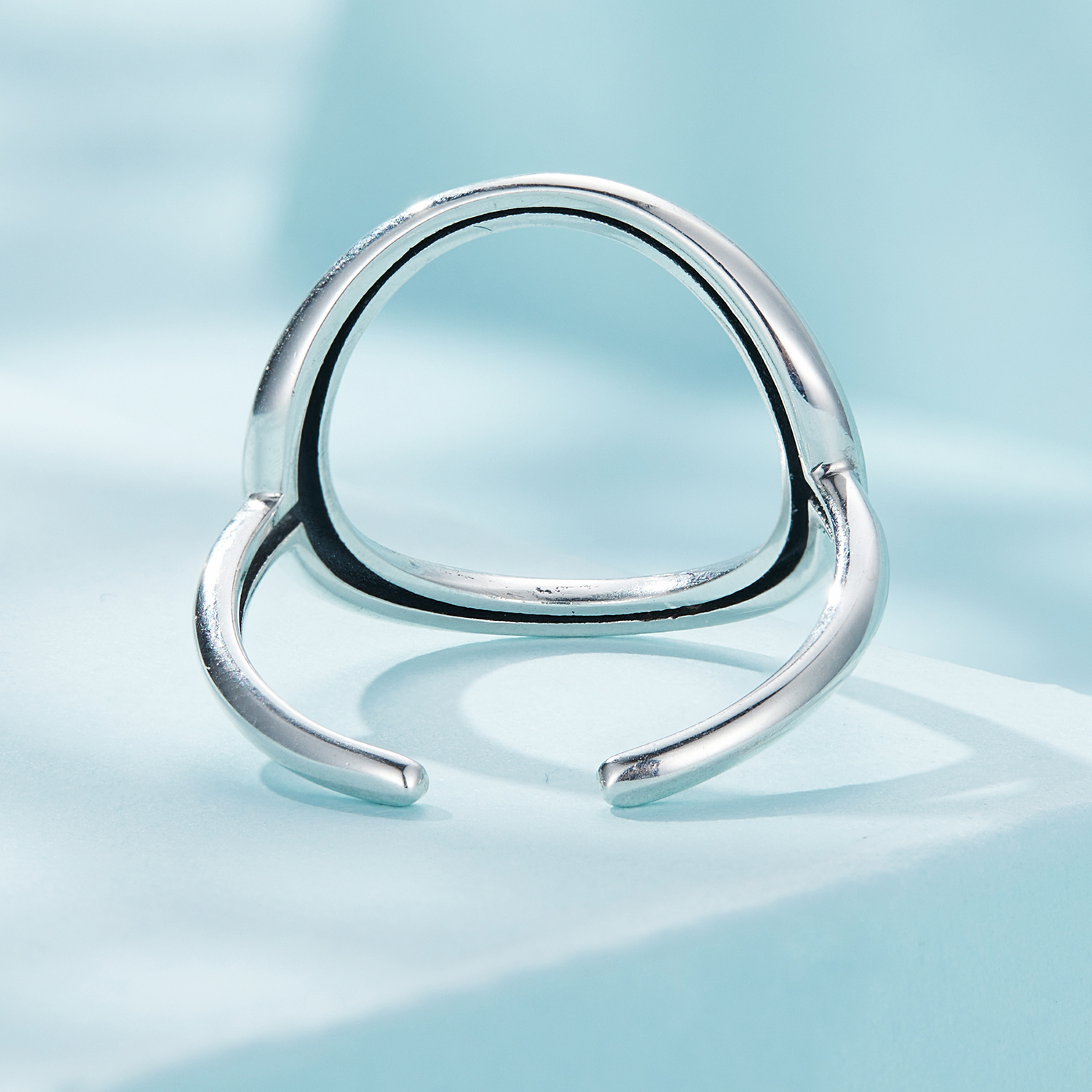 Pandora Stijl Eenvoudige Samsara Open Ring - SCR919