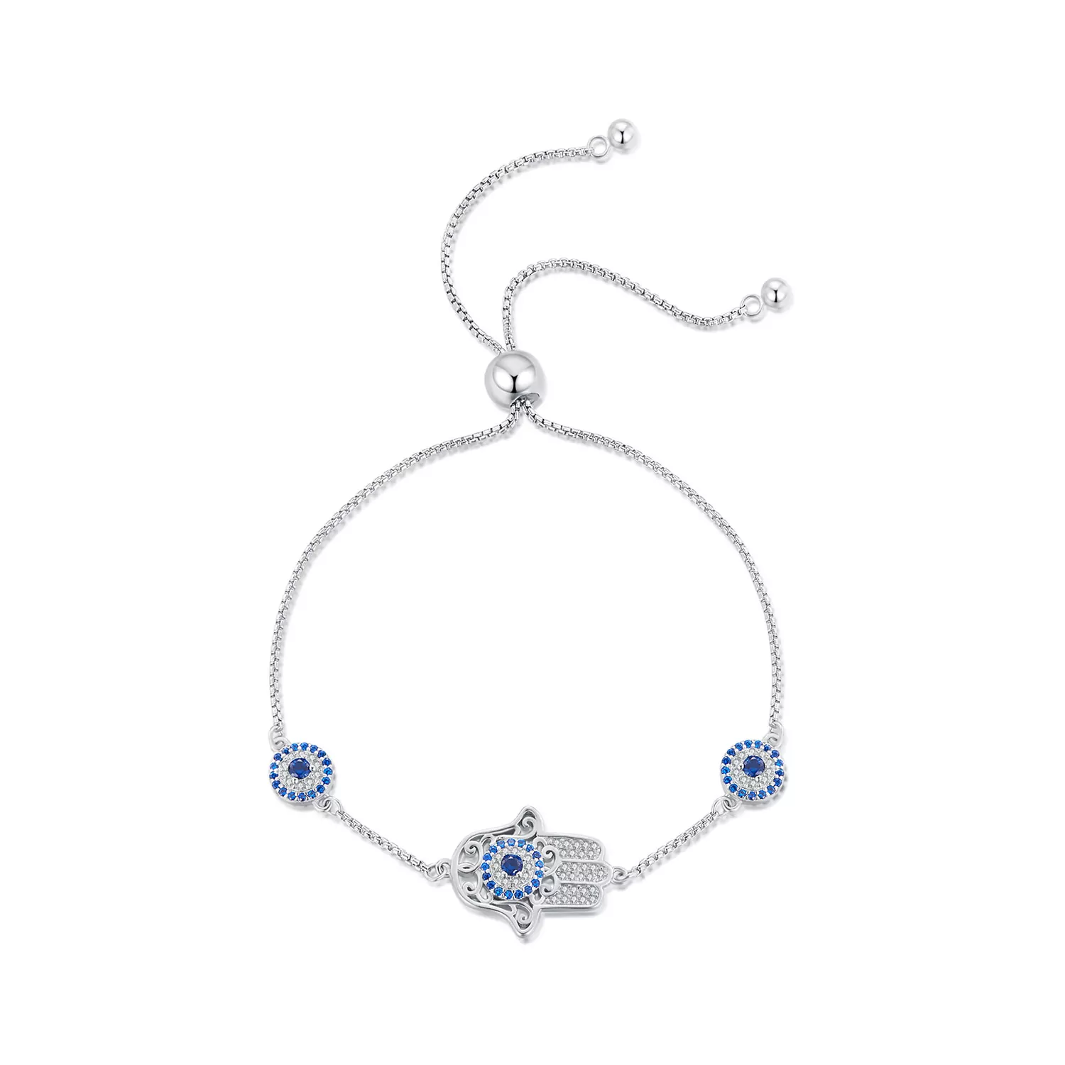 Pandora Stijl Hand van Fatima Armband - BSB140