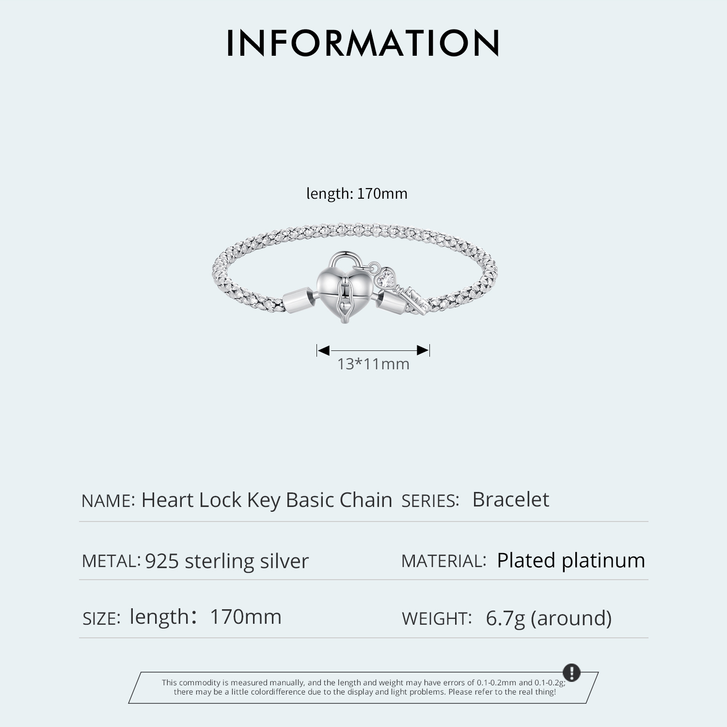 Pandora Stijl Hart Sleutelhanger Armband - SCB259