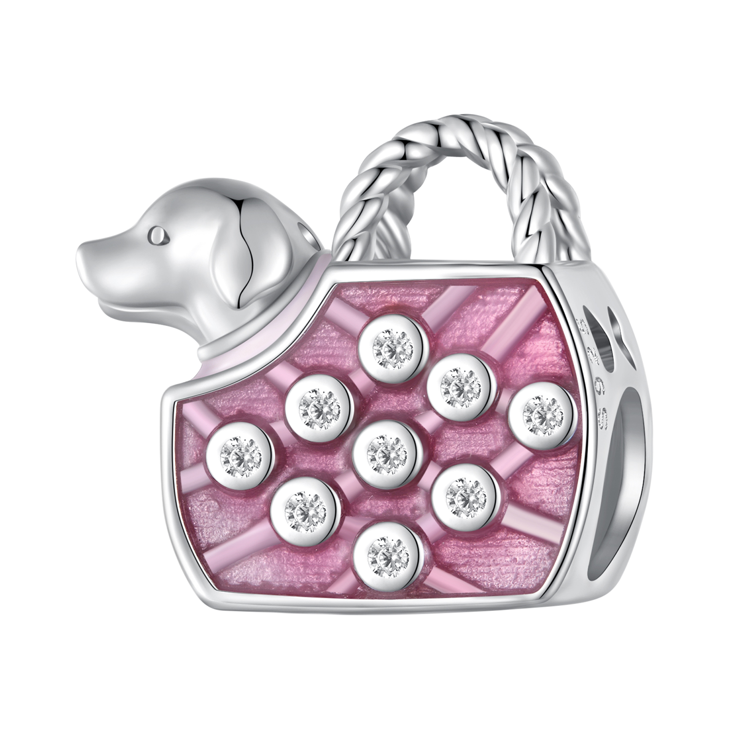 Pandora Stijl Huisdier Hond Bedel - SCC2473 Pandora Stijl Huisdier Hond Bedel - SCC2473