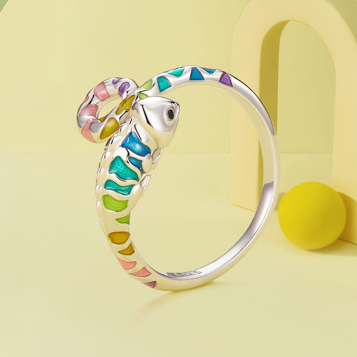 Pandora Stijl Kameleon Open Ring - BSR475-E