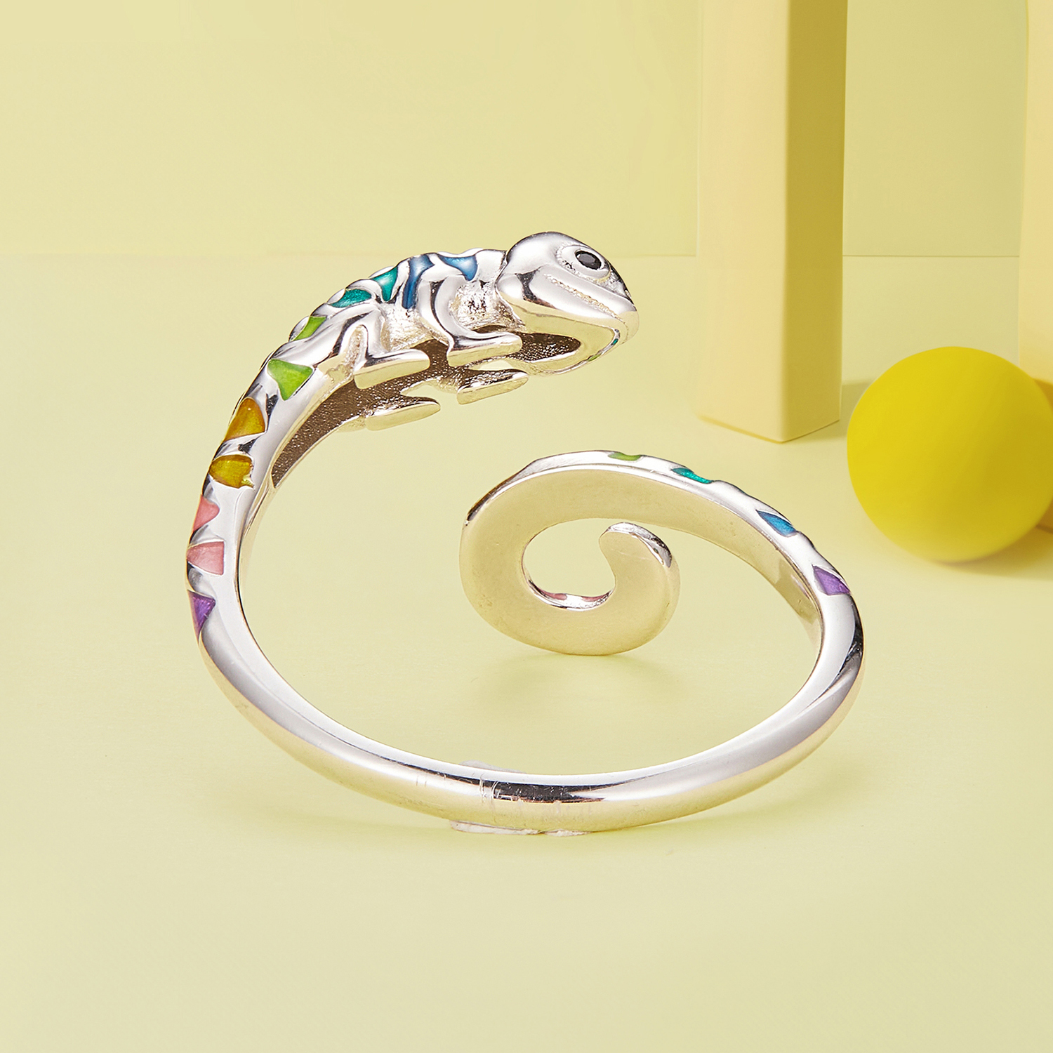 Pandora Stijl Kameleon Open Ring - BSR475-E
