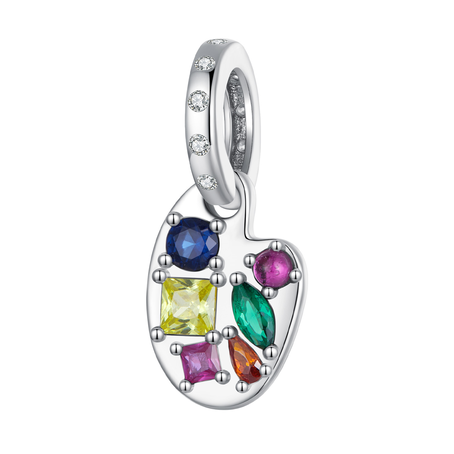 Pandora Stijl Kleurenpalet Hanger - SCC2486 Pandora Stijl Kleurenpalet Hanger - SCC2486