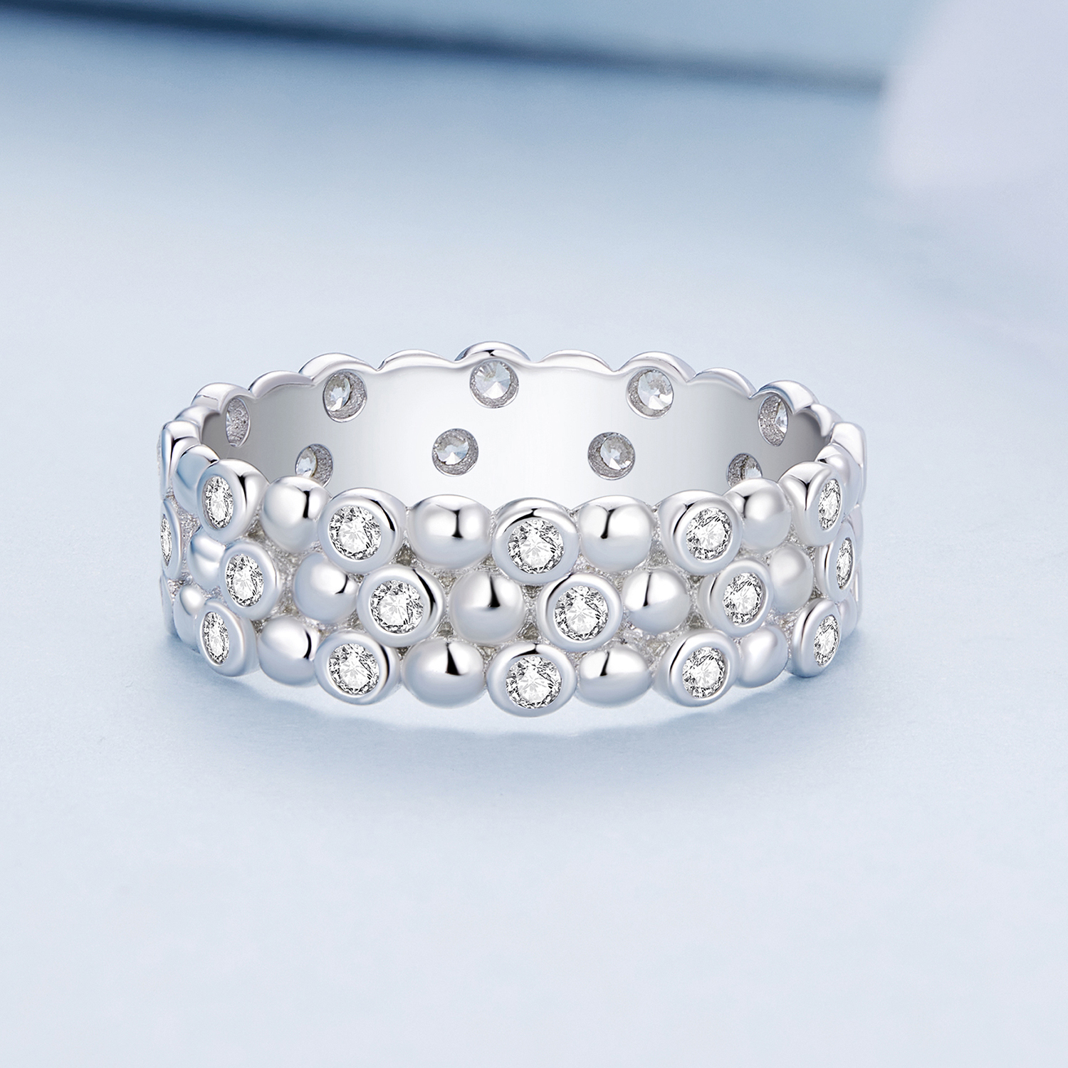 Pandora Stijl Multi-Player Bean Ring - BSR407