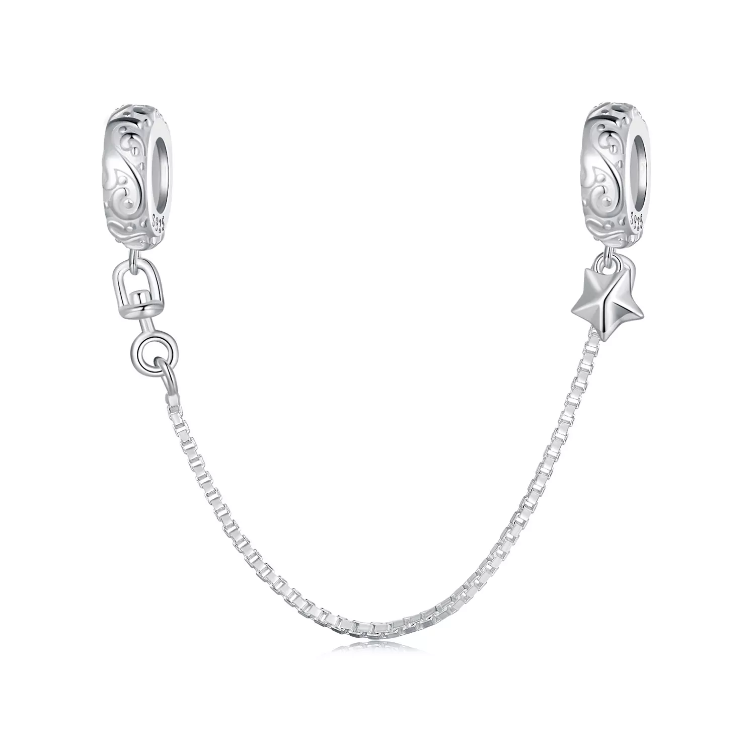 Pandora Stijl Patroon Veilige Ketting - SCC2620