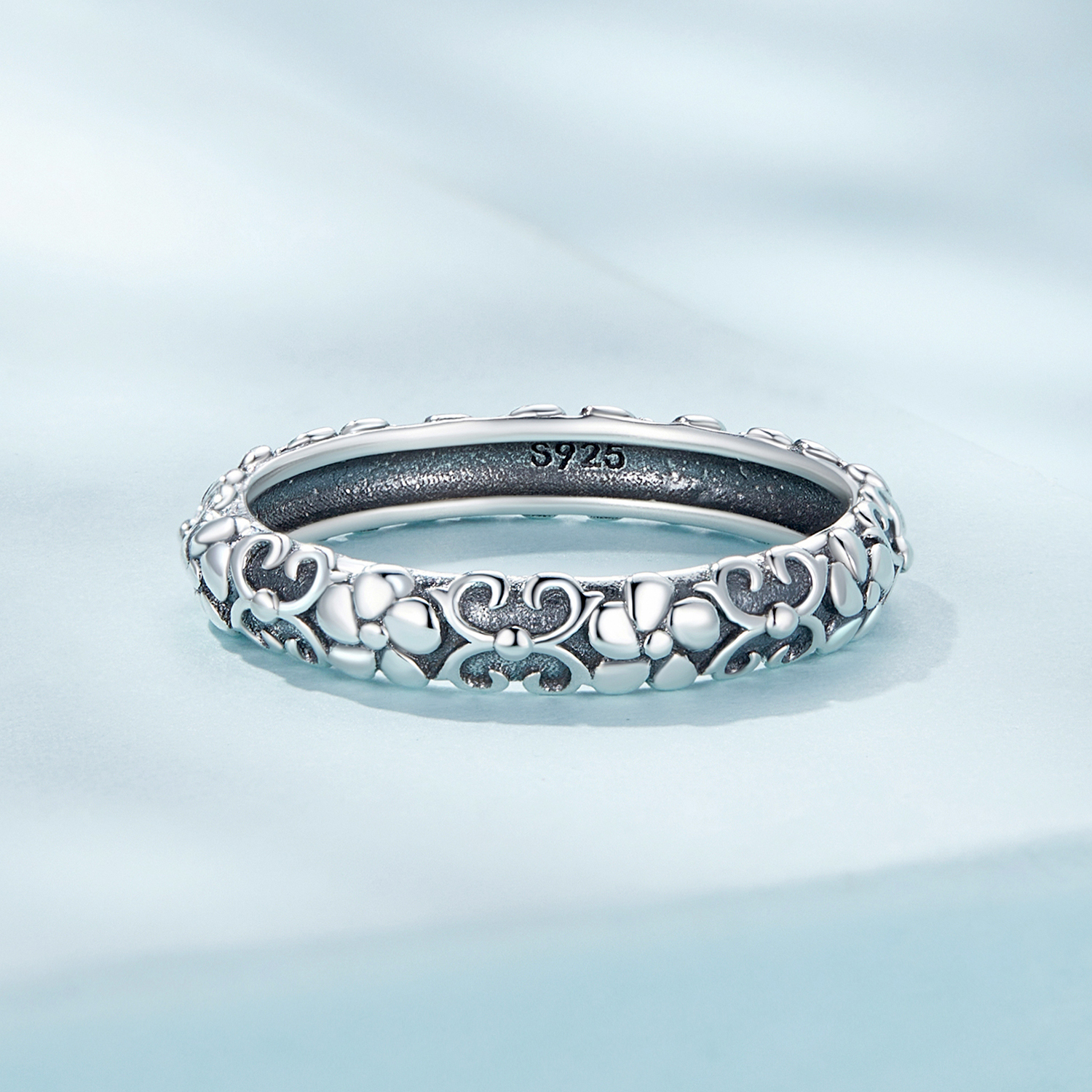 Pandora Stijl Retro Patroon Ring - SCR958