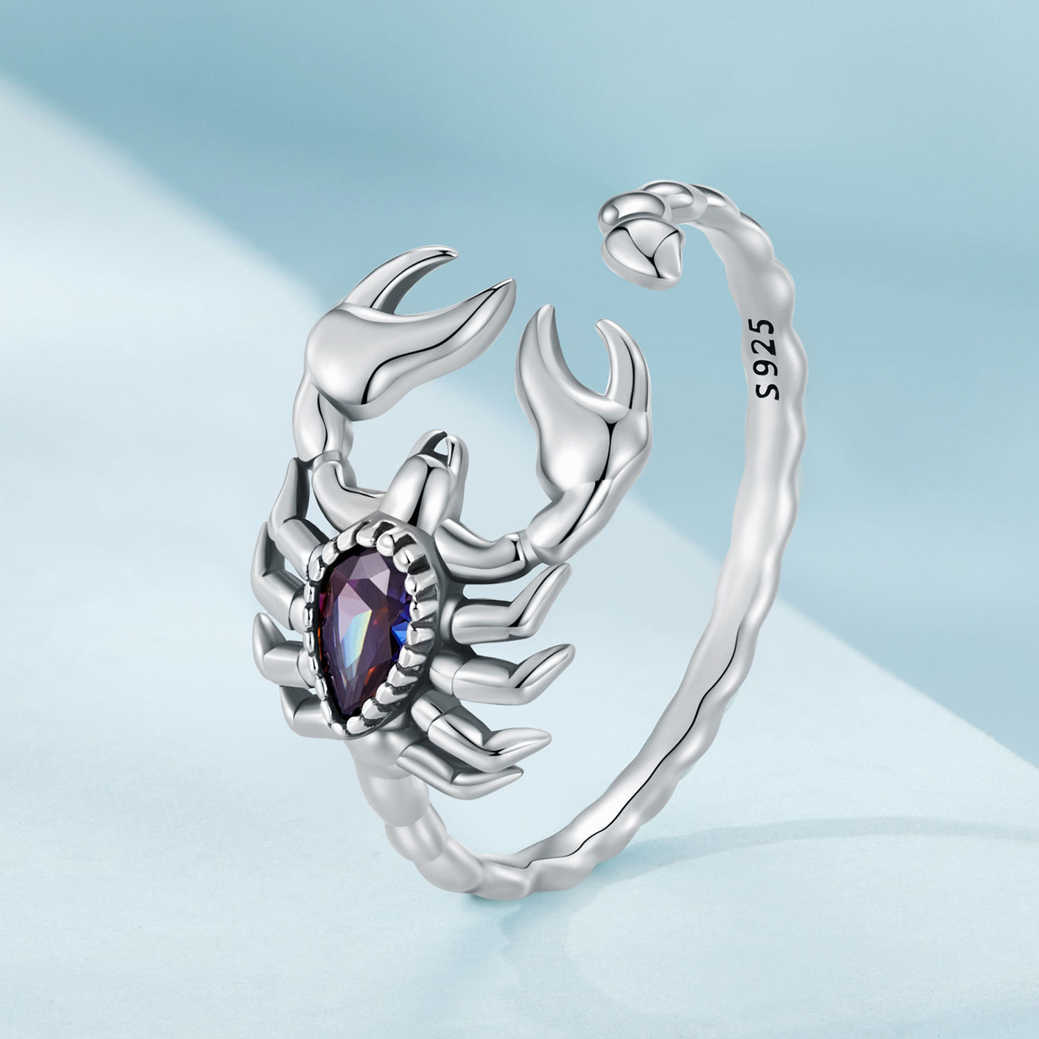 Pandora Stijl Retro Schorpioen Open Ring - SCR974-E