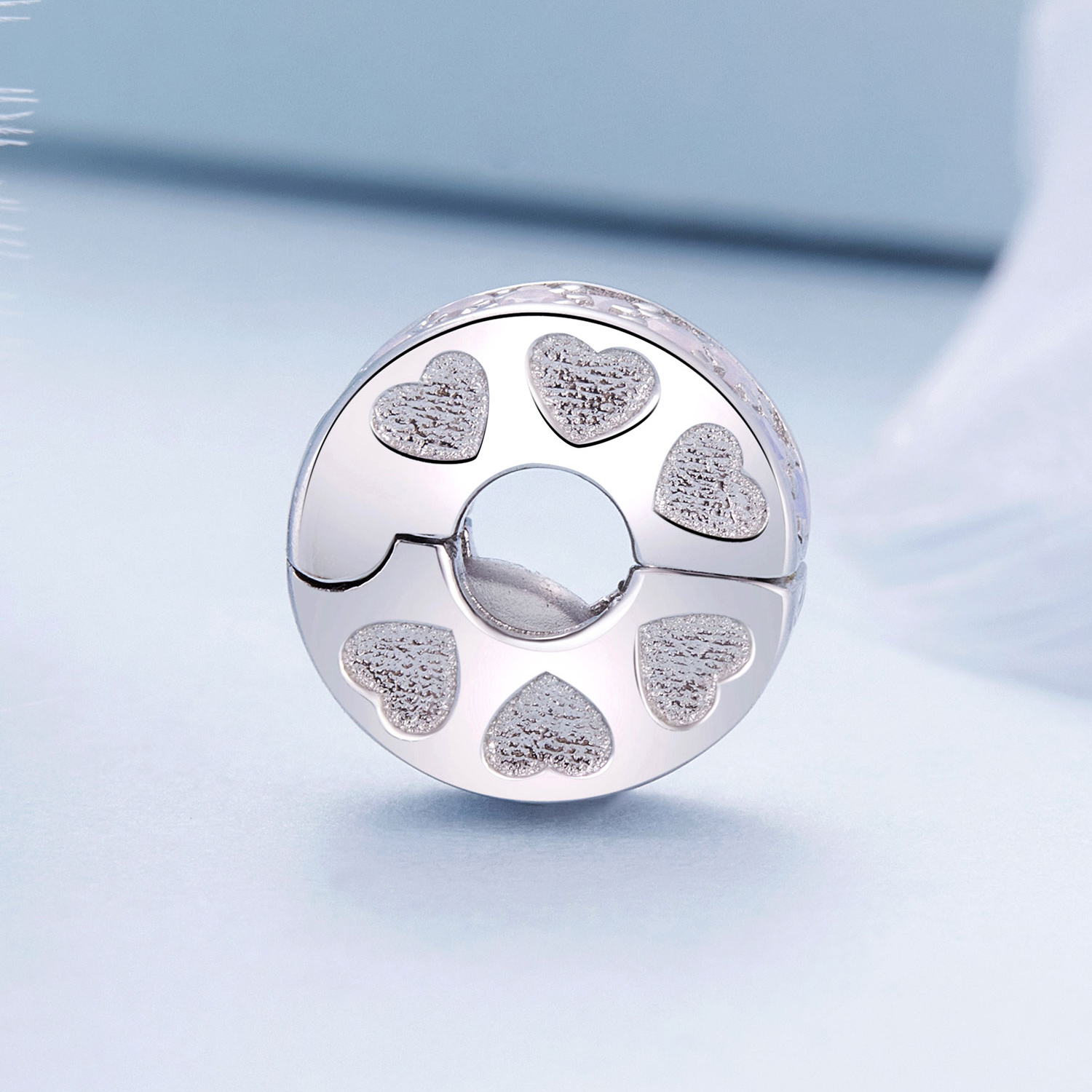 Pandora Stijl Roze Symfonie Clip - BSC929