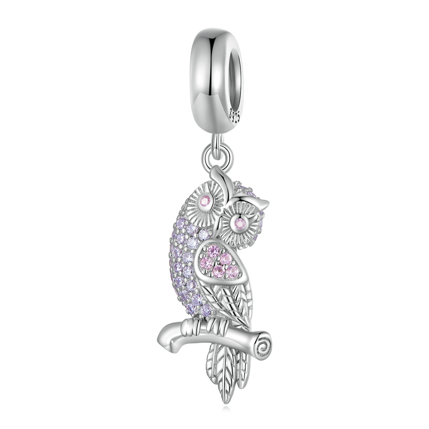Pandora Stijl Uil Hanger - BSC832 Pandora Stijl Uil Hanger - BSC832