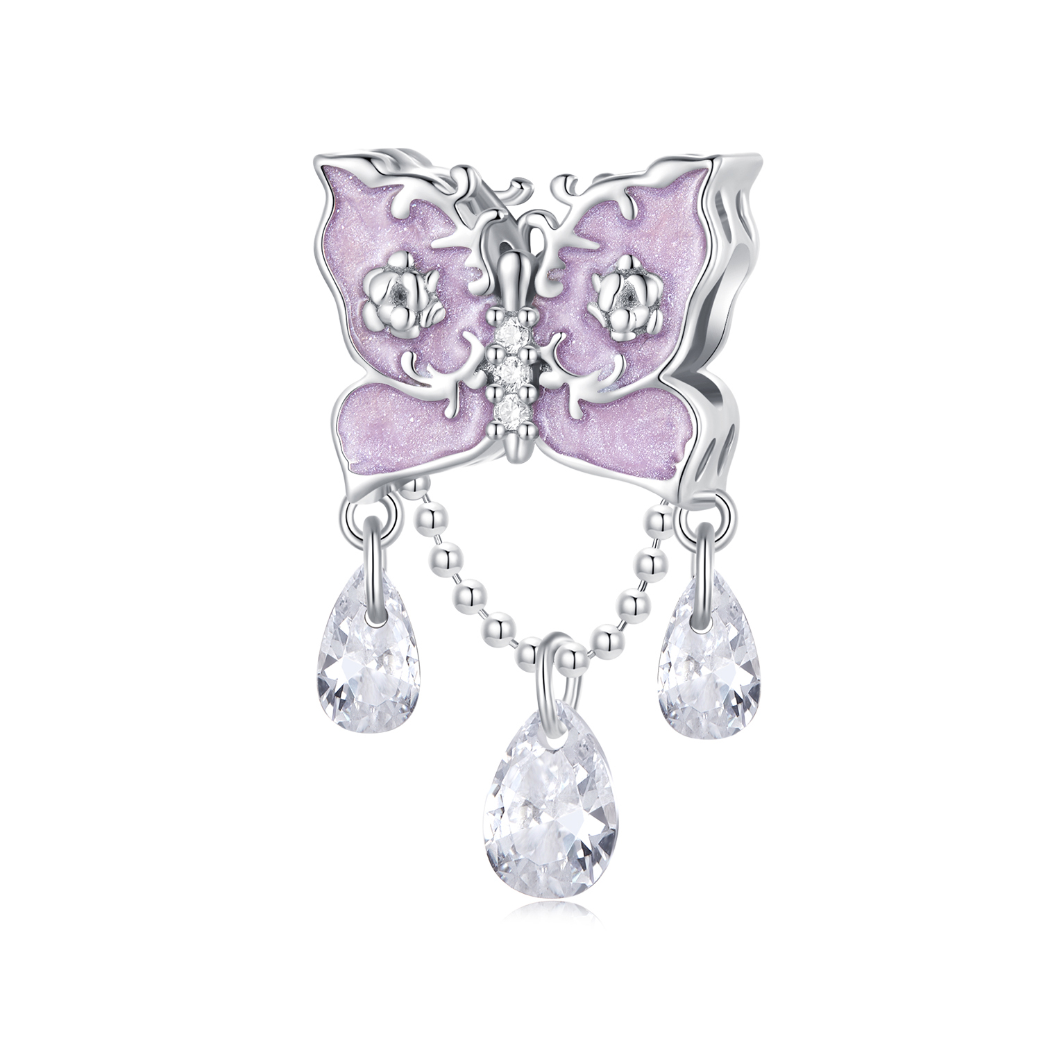 Pandora Stijl Vlinder Bedel - SCC2543 Pandora Stijl Vlinder Bedel - SCC2543