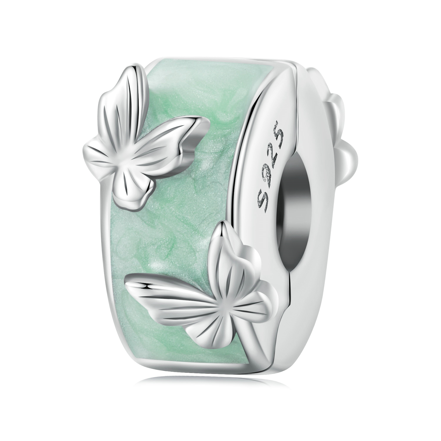 Pandora Stijl Vlinder Clip - BSC840 Pandora Stijl Vlinder Clip - BSC840