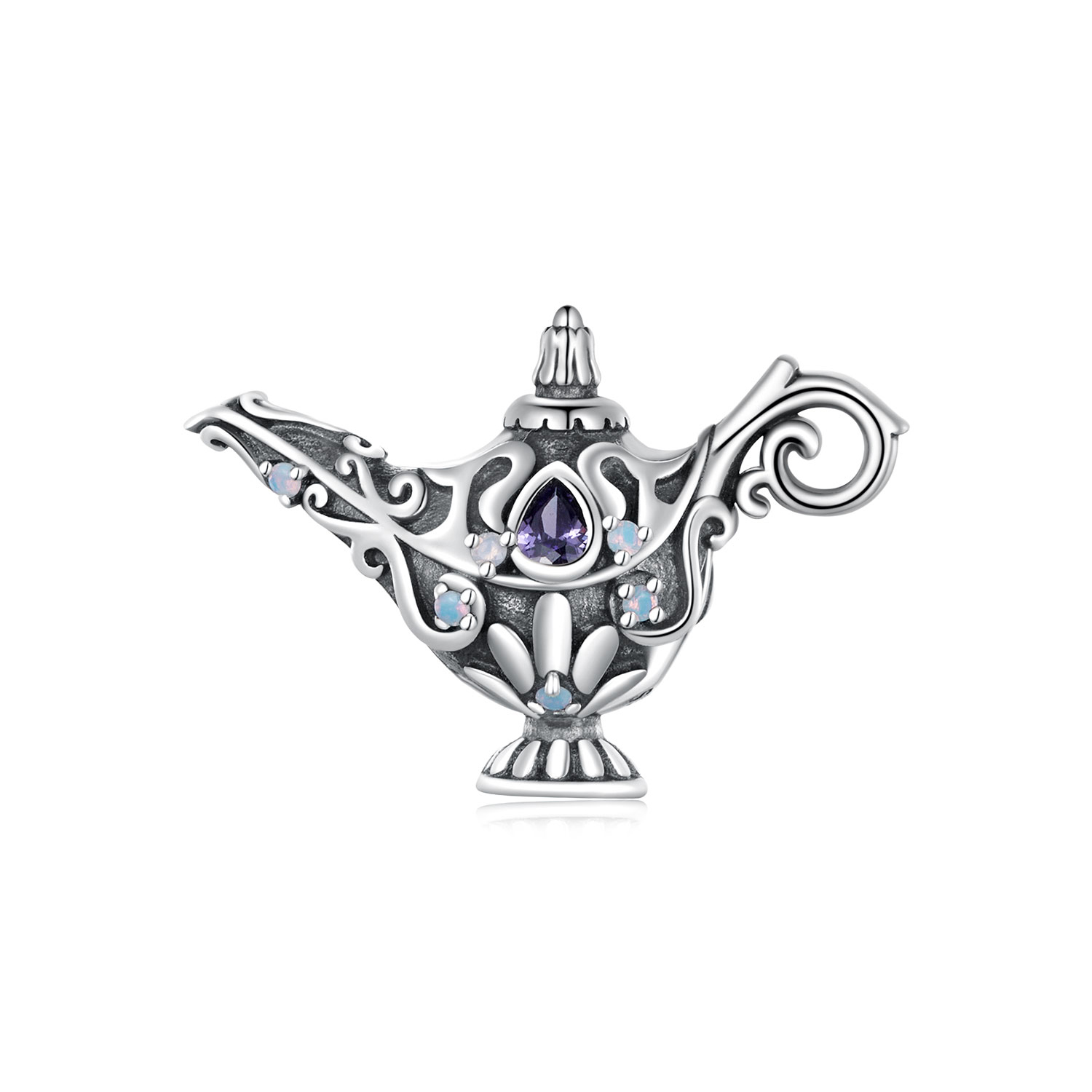 Pandora Stijl Wensende Magische Lamp Bedel - BSC893 Pandora Stijl Wensende Magische Lamp Bedel - BSC893