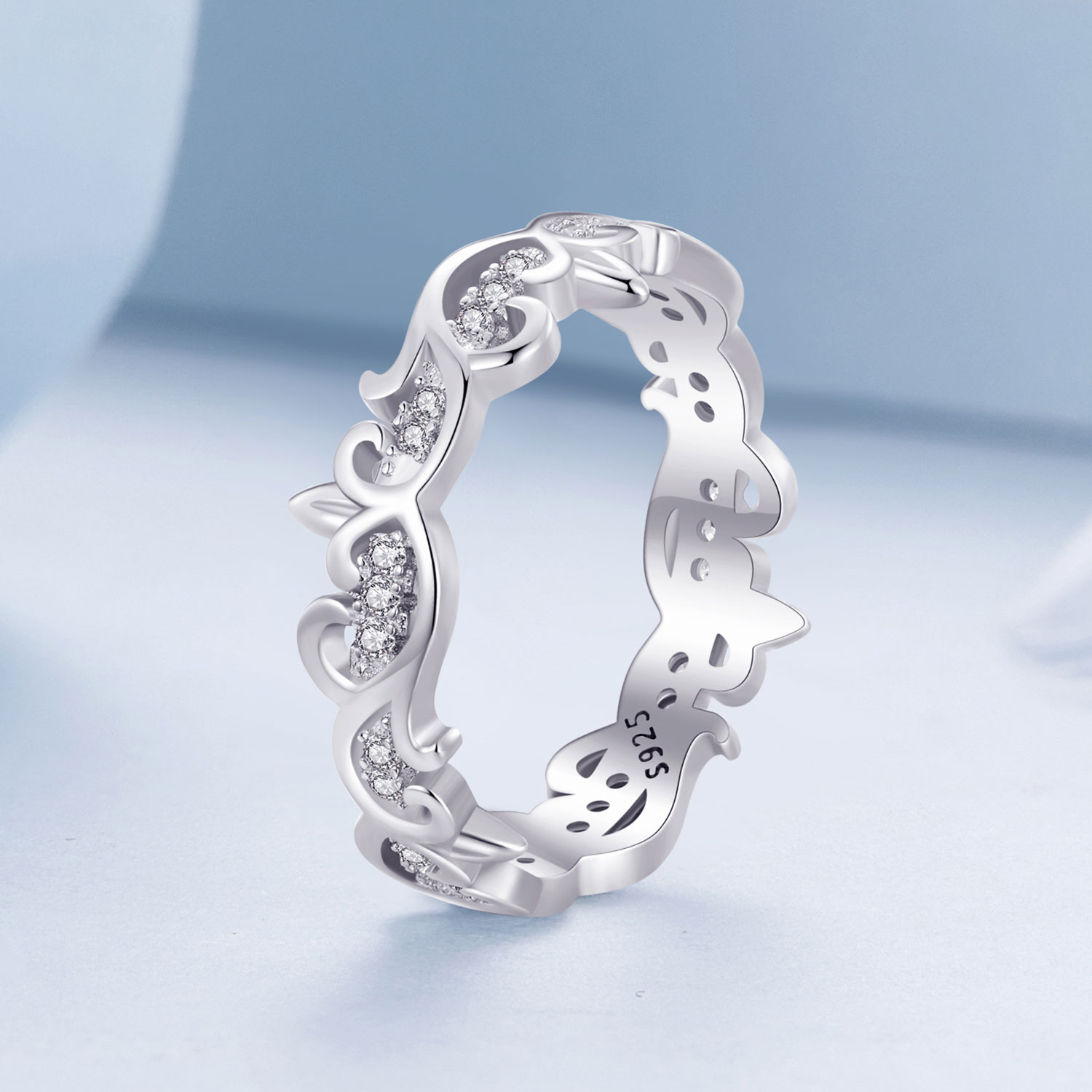 Pandora Stijl Wijnrank Ring - BSR489