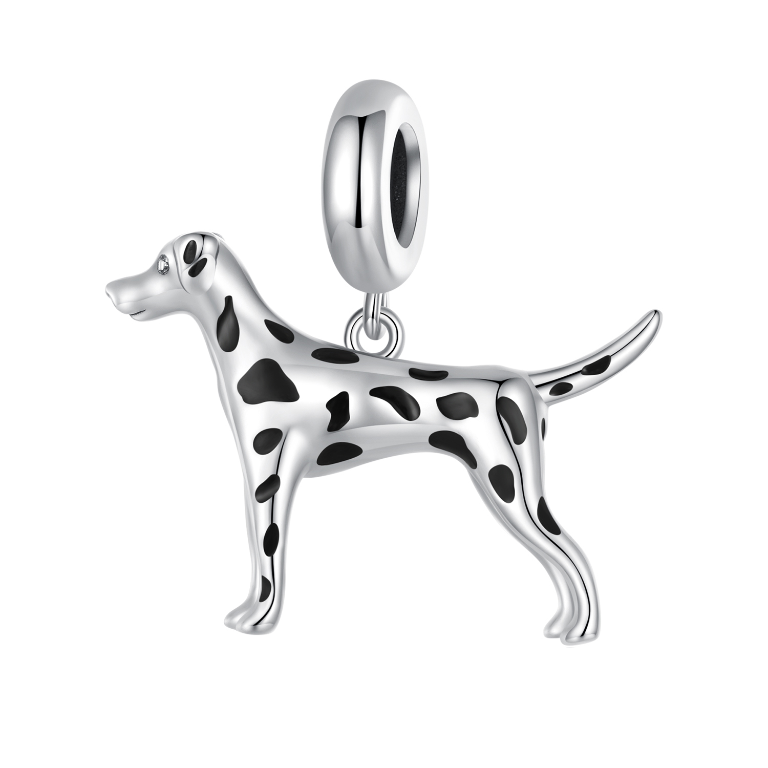Pandora-stijl Dalmatiër bedel - BSC798 Pandora-stijl Dalmatiër bedel - BSC798