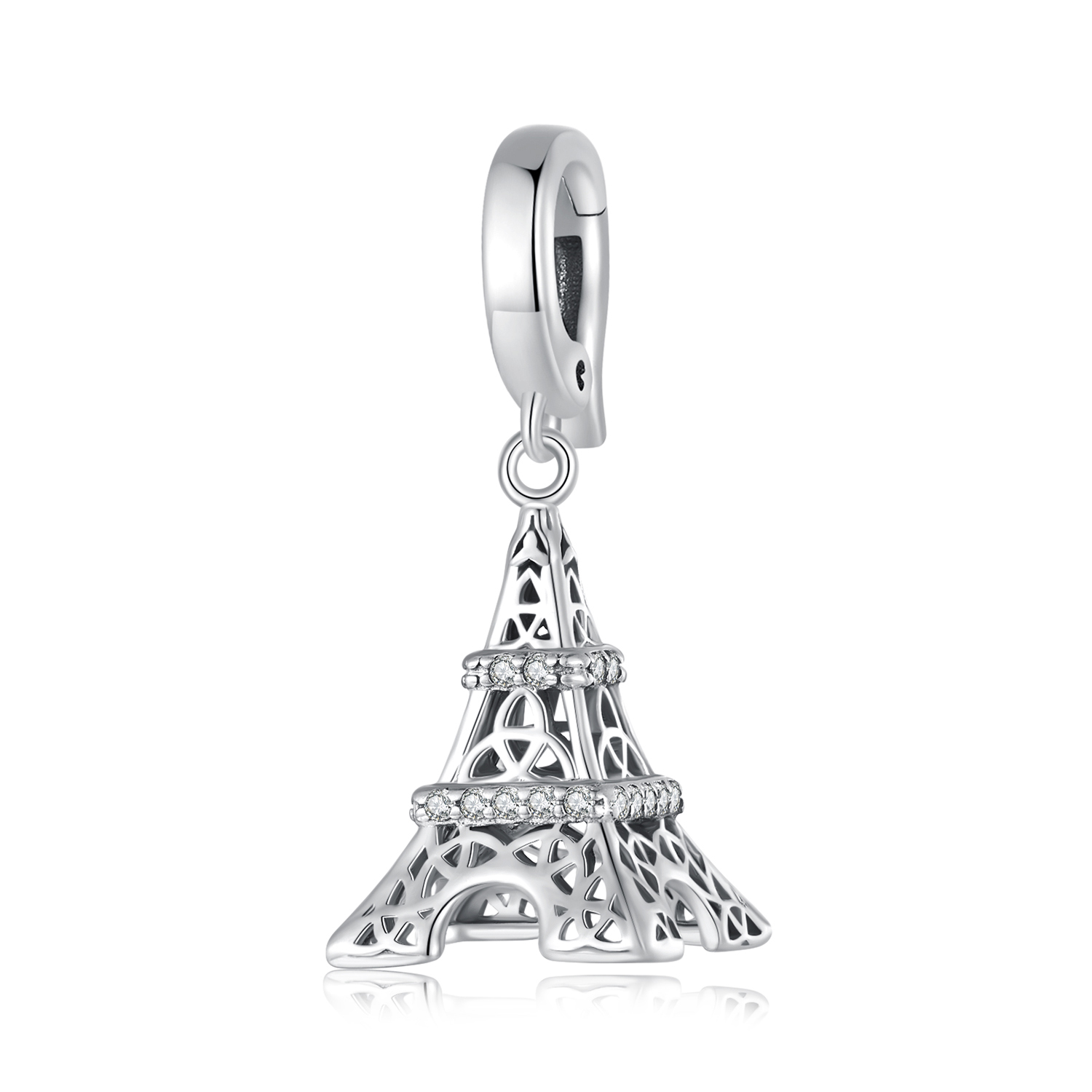 Pandora-stijl Eiffeltoren hanger - SCC2570 Pandora-stijl Eiffeltoren hanger - SCC2570