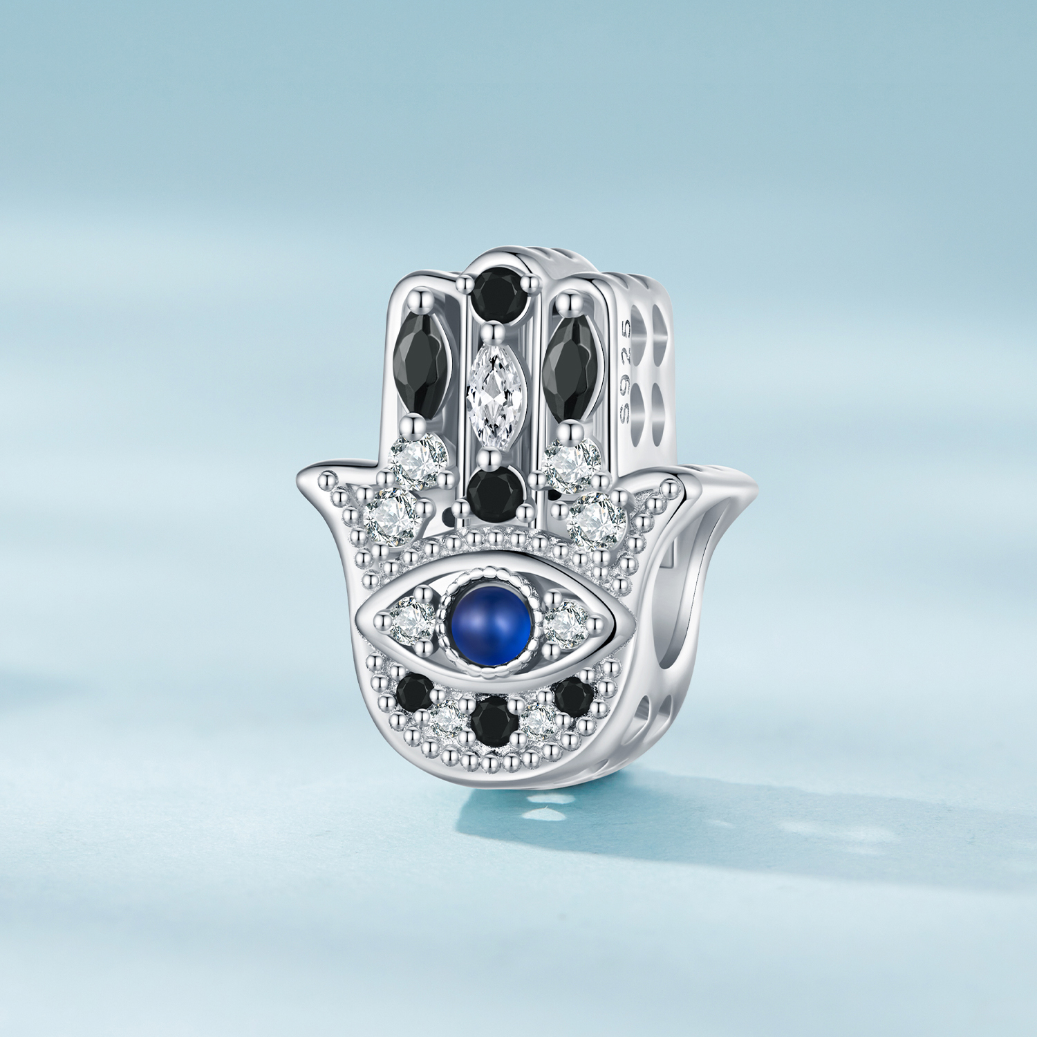 Pandora-stijl Hand van Fatima-bedel - SCC2522