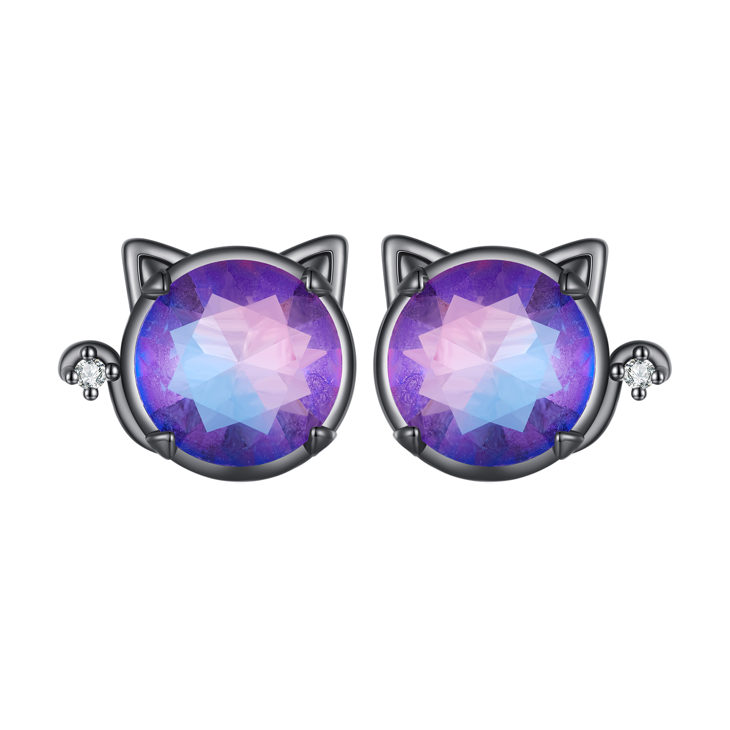 Pandora-stijl Katten Oorbellen - SCE1568 Pandora-stijl Katten Oorbellen - SCE1568