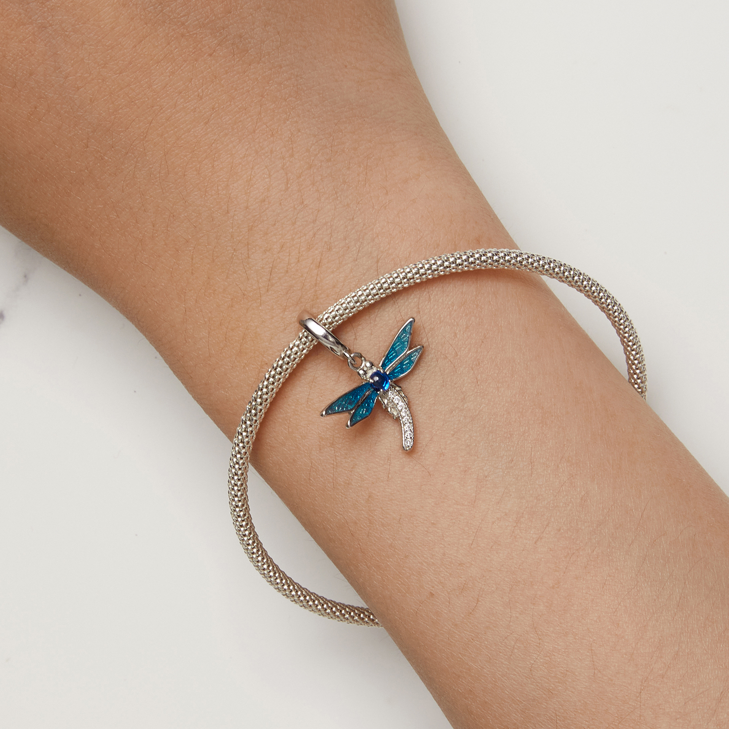Pandora-stijl Libelle Sieradenslinger - SCC2569