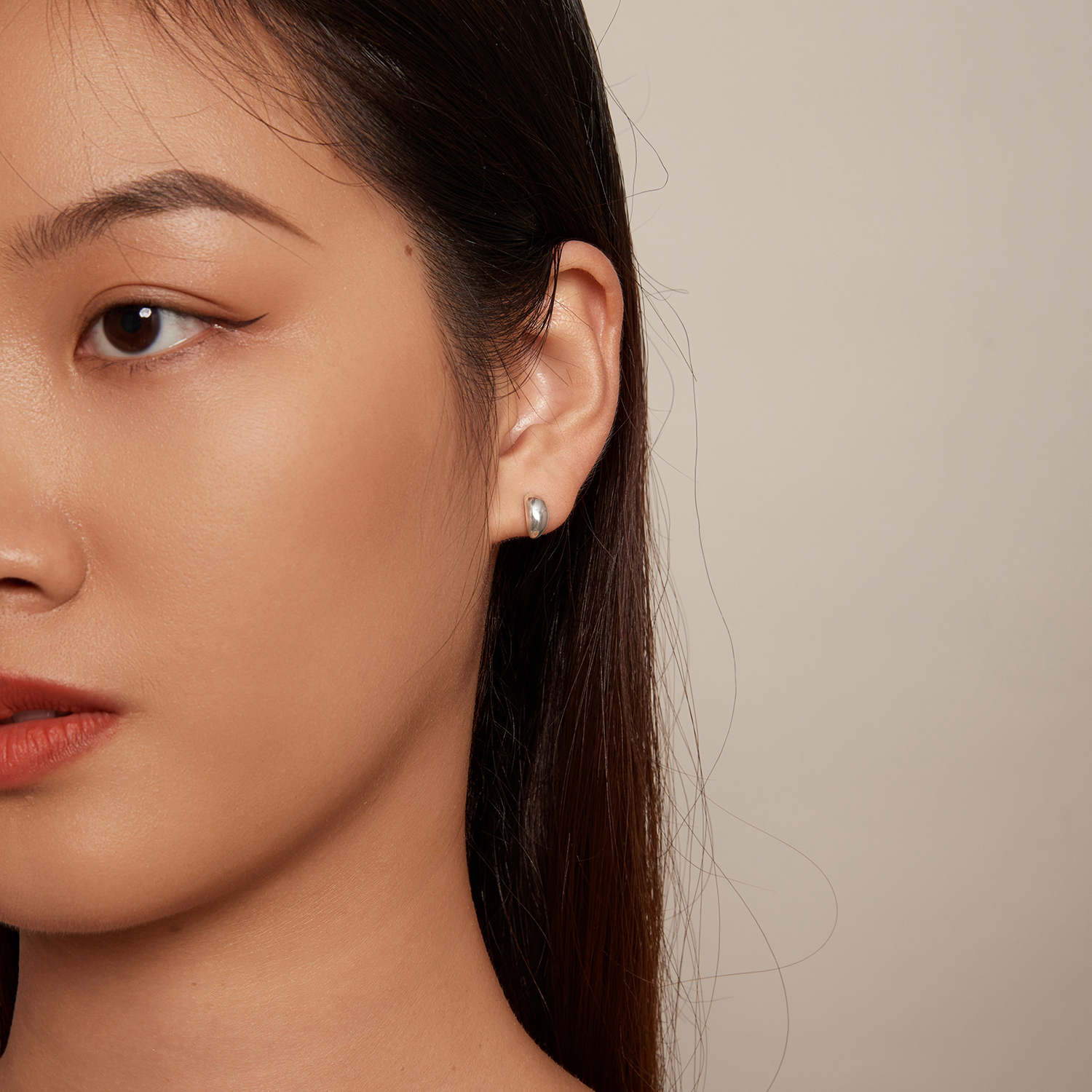 Pandora-stijl Maan Studs Oorbellen - SCE1632