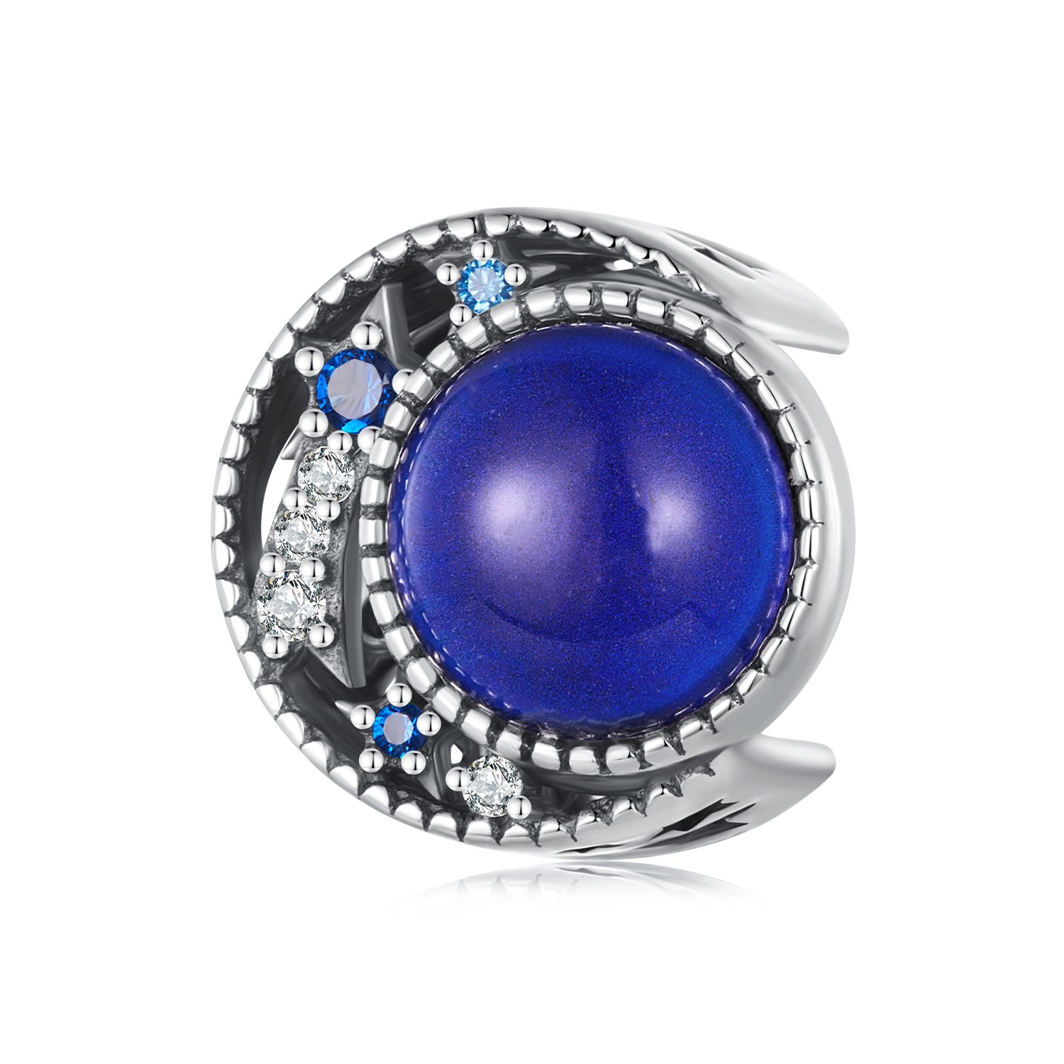 Pandora-stijl Maanstemmingsteenbedel - SCC2558 Pandora-stijl Maanstemmingsteenbedel - SCC2558