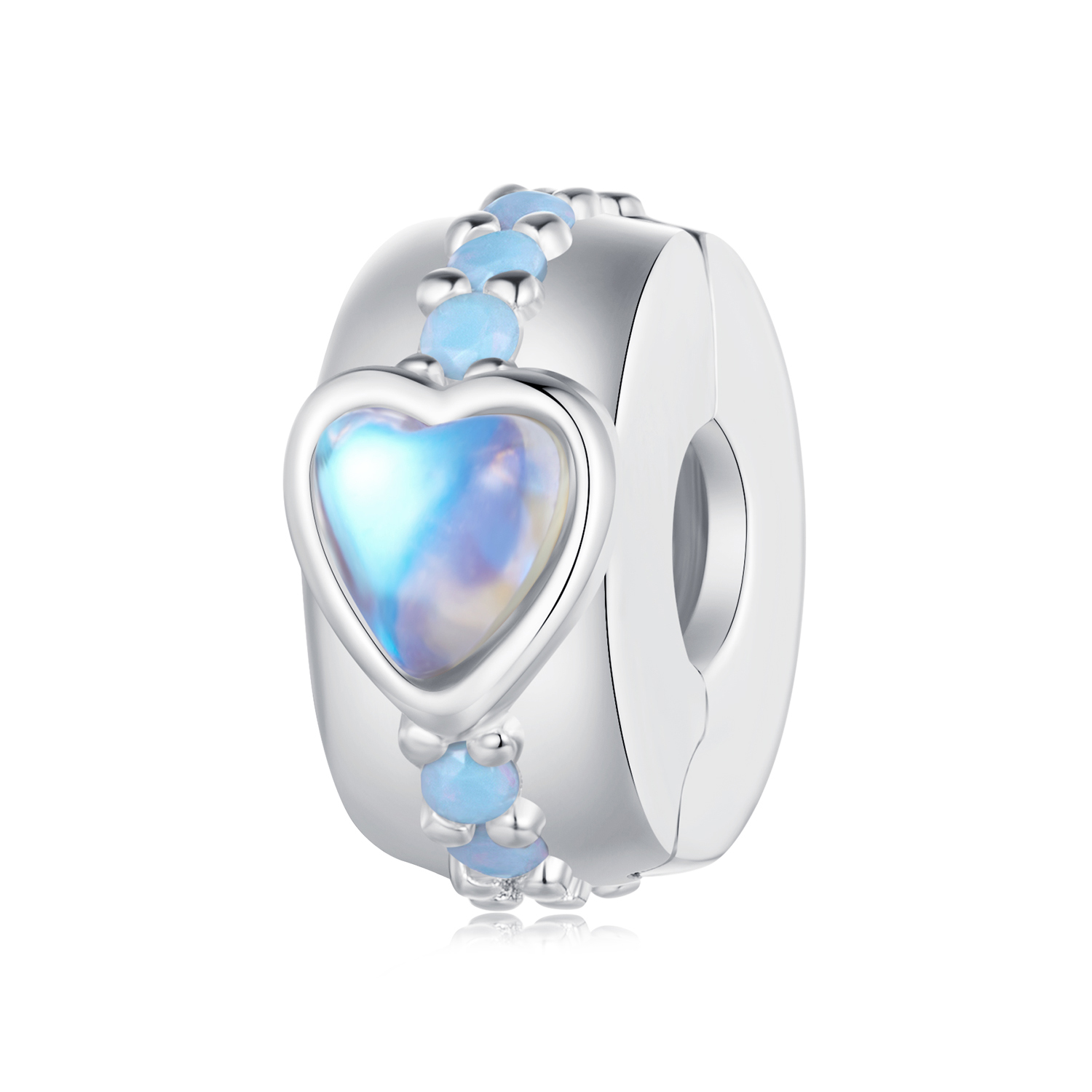 Pandora-stijl Magisch Hart Clip - SCC2537 Pandora-stijl Magisch Hart Clip - SCC2537