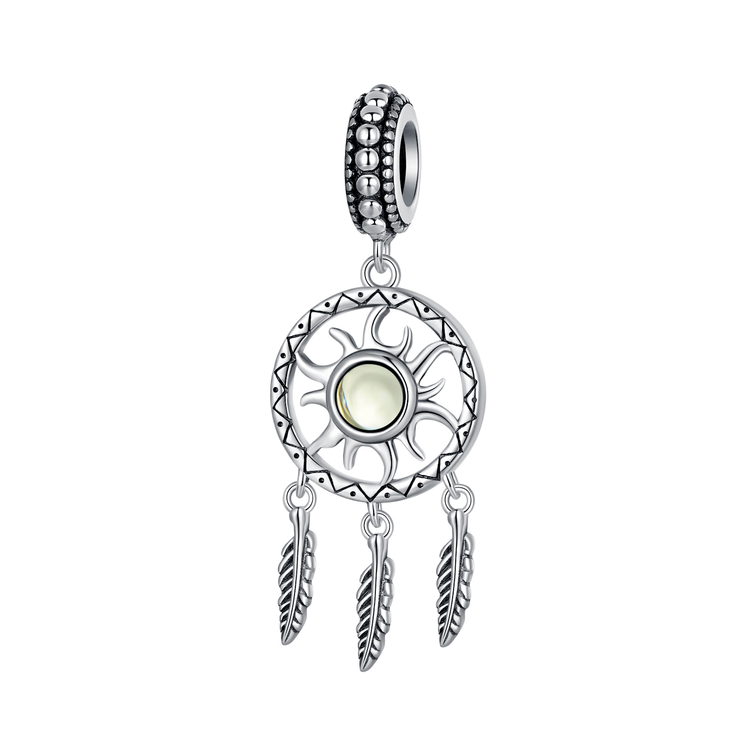 Pandora-stijl Zon Dromenvanger Hanger - SCC2593 Pandora-stijl Zon Dromenvanger Hanger - SCC2593