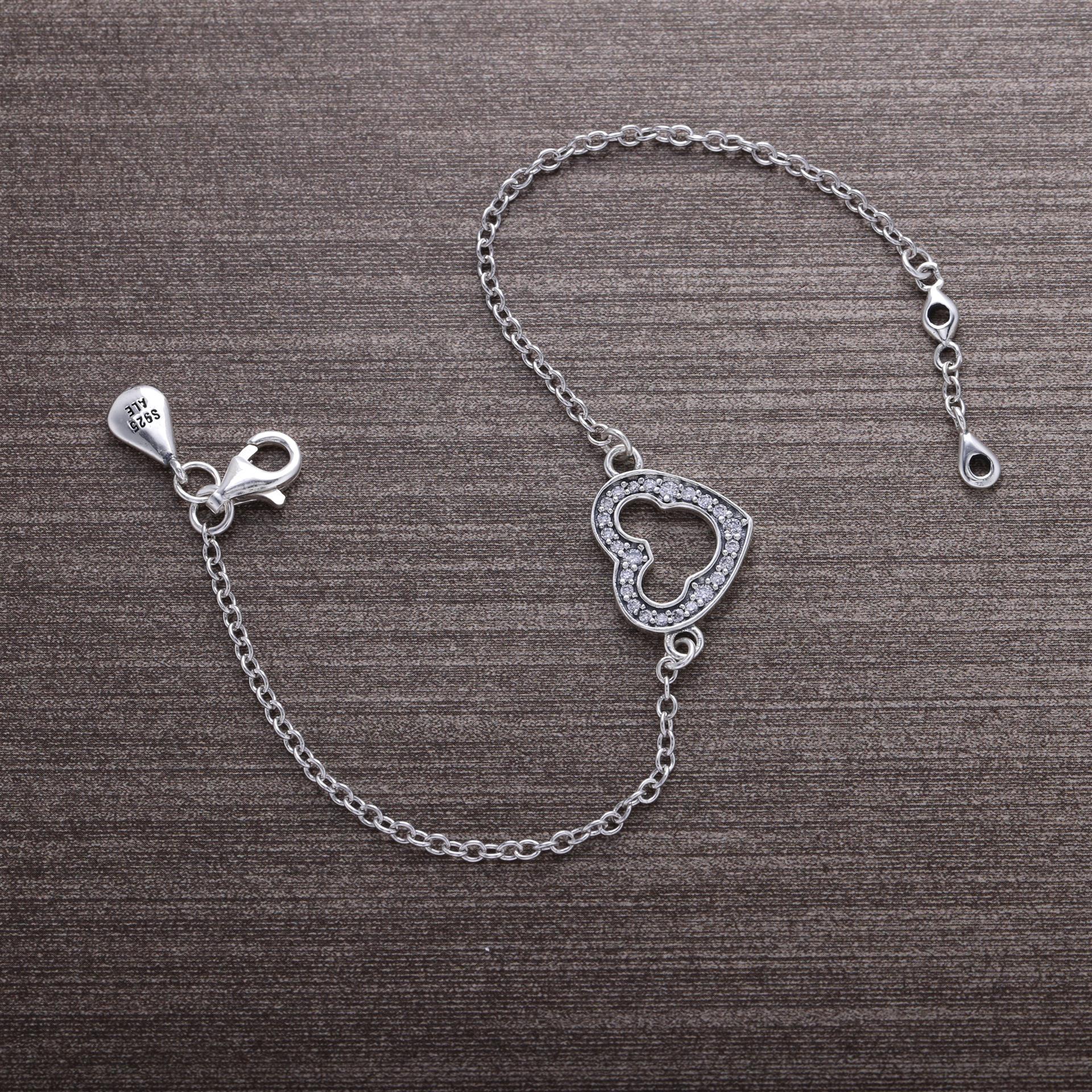 Pandora Zilveren Mickey Silhouet Armband 590512CZ