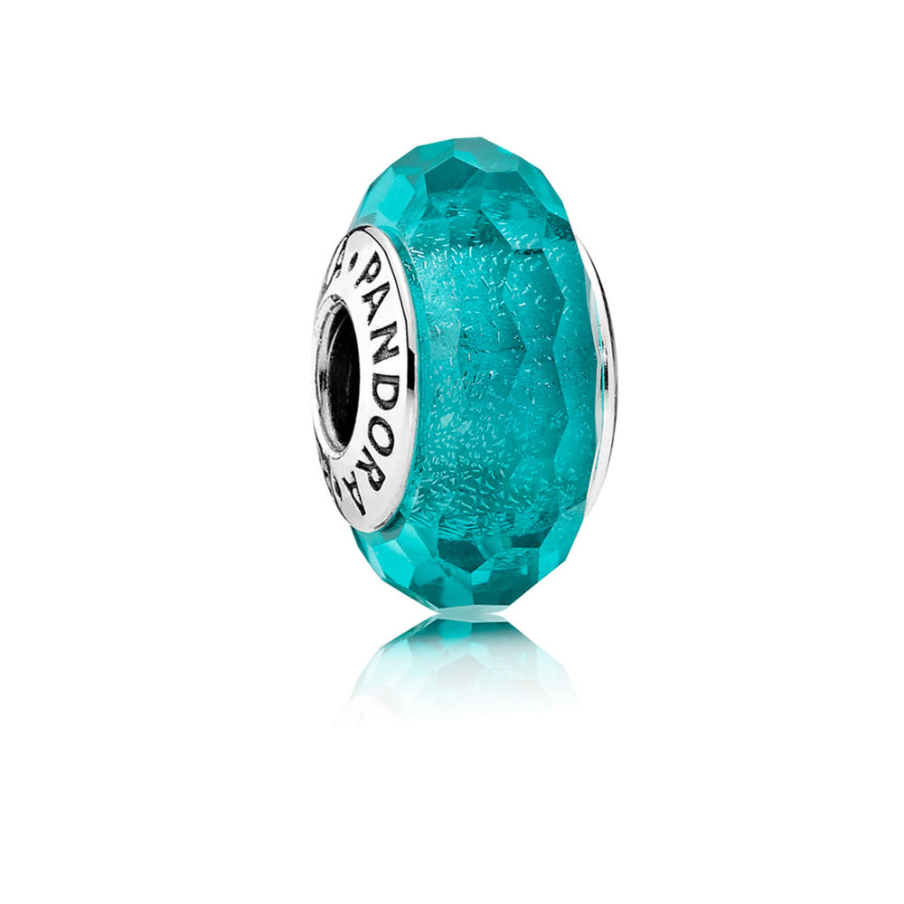 PANDORA Bedel Glinsterende Groenblauw 791655 PANDORA Bedel Glinsterende Groenblauw 791655