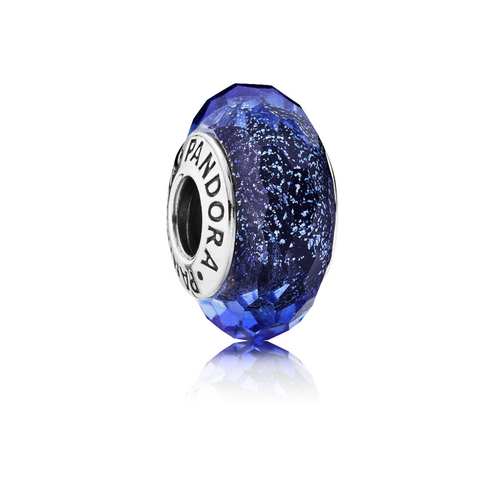 PANDORA Blauwe Murano Bedel 791646 PANDORA Blauwe Murano Bedel 791646