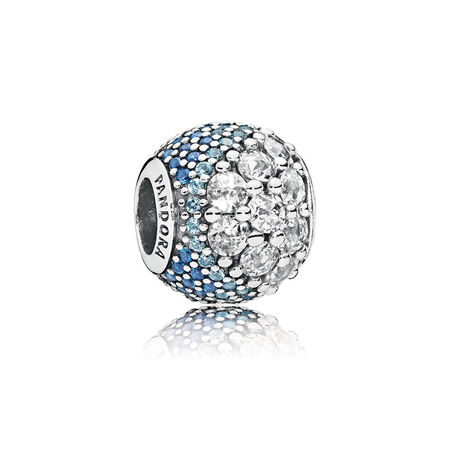 PANDORA Blue Enchanted Pavé Bedel 797032NABMX PANDORA Blue Enchanted Pavé Bedel 797032NABMX