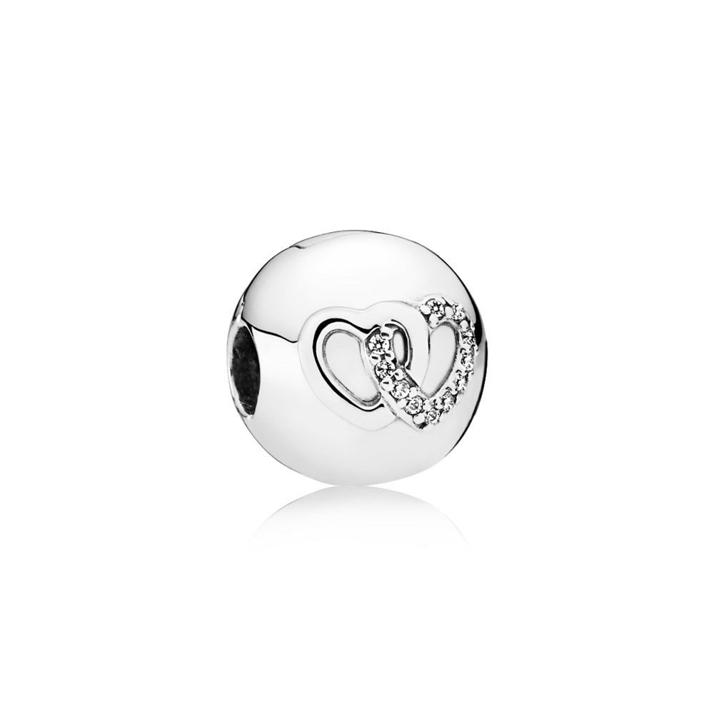 PANDORA Clip Verbonden Liefde - 792150CZ PANDORA Clip Verbonden Liefde - 792150CZ