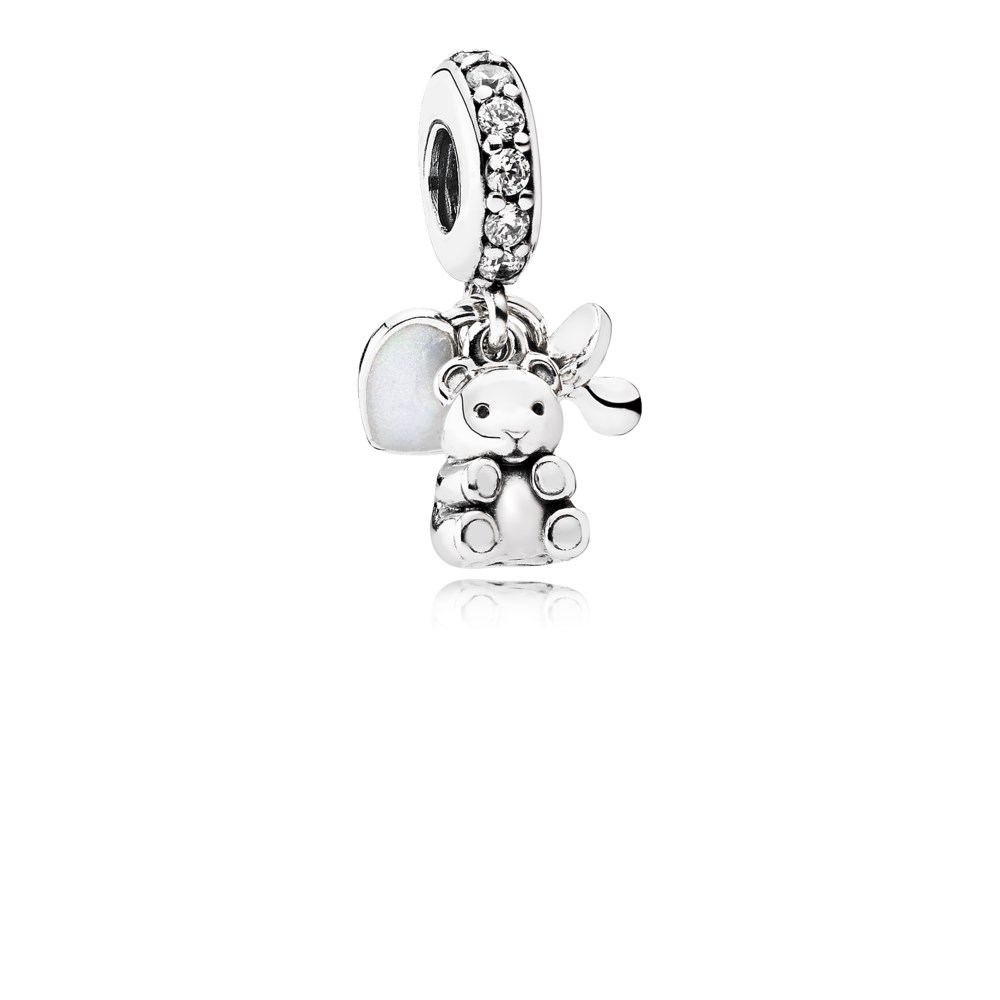 PANDORA Hangende Bedel Baby Treasures 792100CZ PANDORA Hangende Bedel Baby Treasures 792100CZ