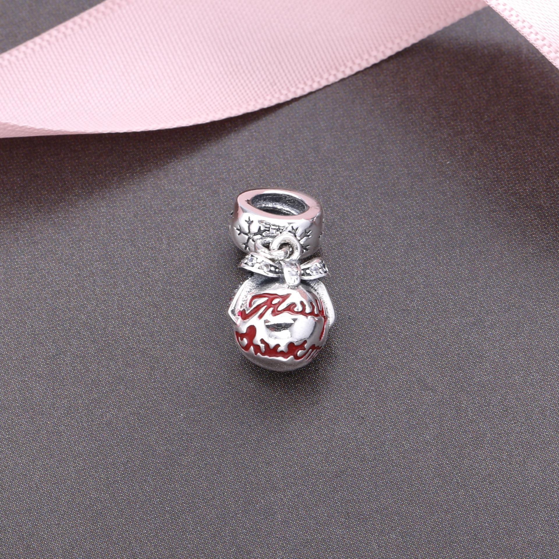 PANDORA Merry Christmas Bauble Pendant Bedel - 792008CZ