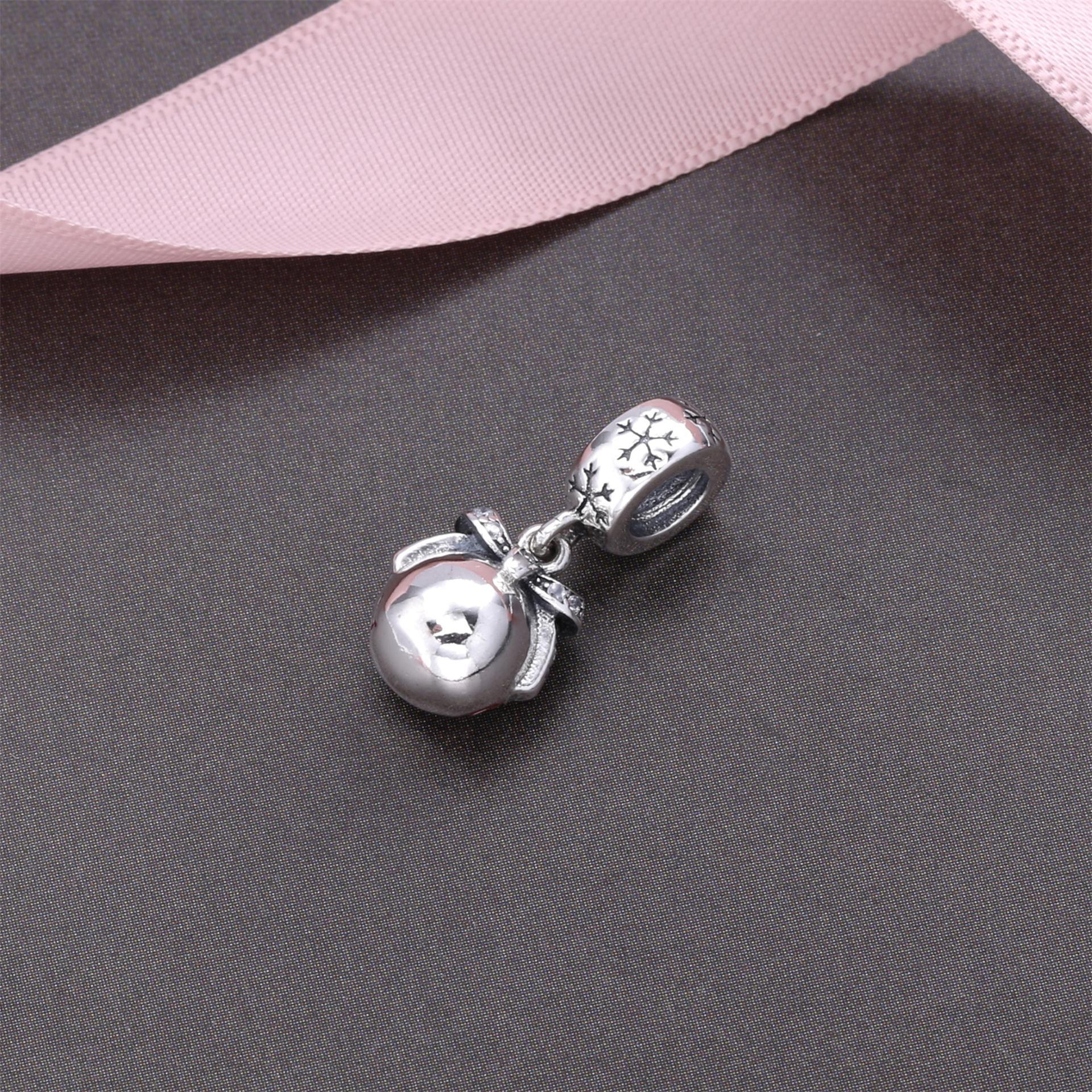 PANDORA Merry Christmas Bauble Pendant Bedel - 792008CZ