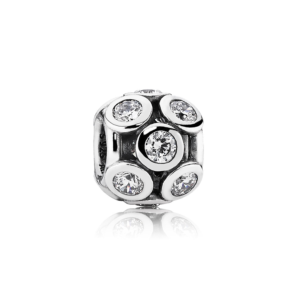 PANDORA Openwork Sparkling Circles Bedel - 791153CZ PANDORA Openwork Sparkling Circles Bedel - 791153CZ