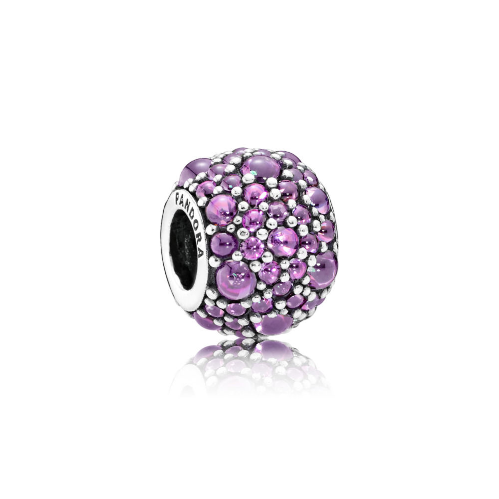 PANDORA Purple Shimmering Droplets Bedel - 791755Cfp PANDORA Purple Shimmering Droplets Bedel - 791755Cfp