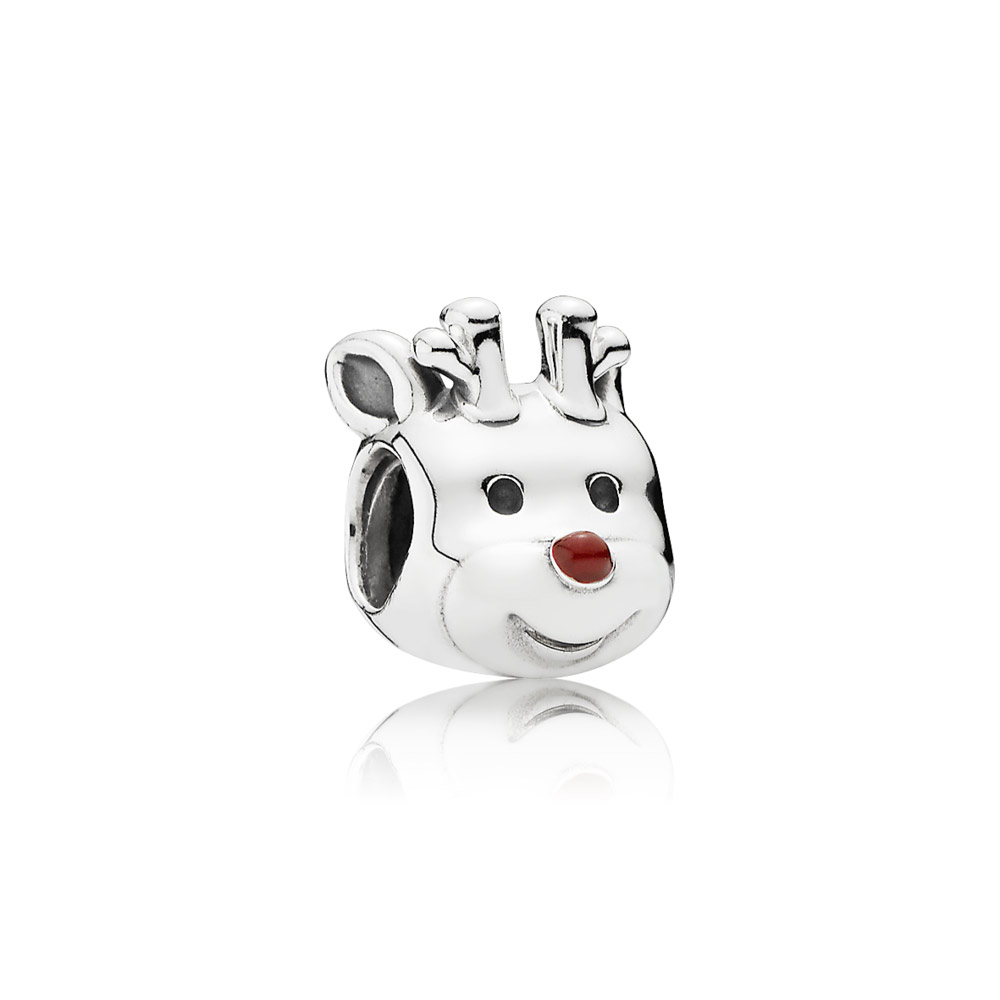 PANDORA Red-Nosed Reindeer Bedel - 791781En39 PANDORA Red-Nosed Reindeer Bedel - 791781En39
