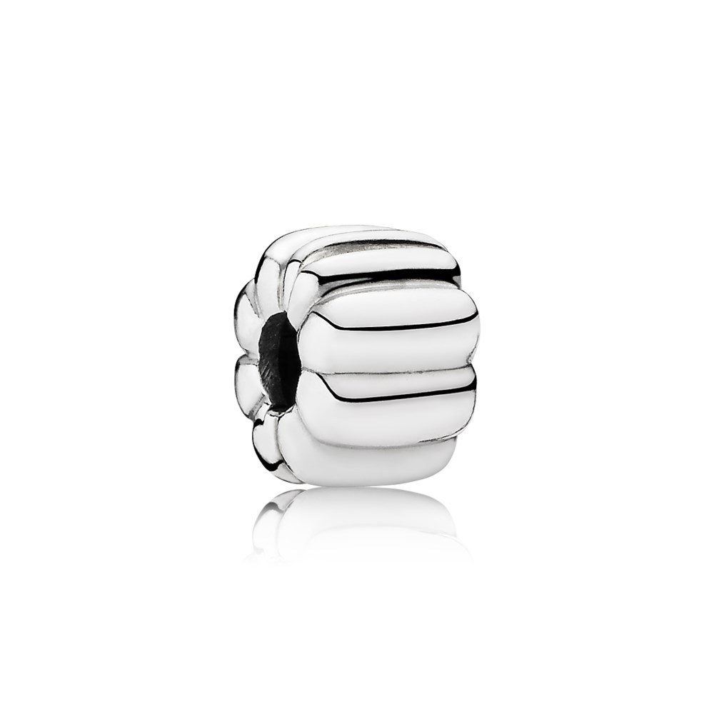 PANDORA Ribbed Clip - 790163 PANDORA Ribbed Clip - 790163