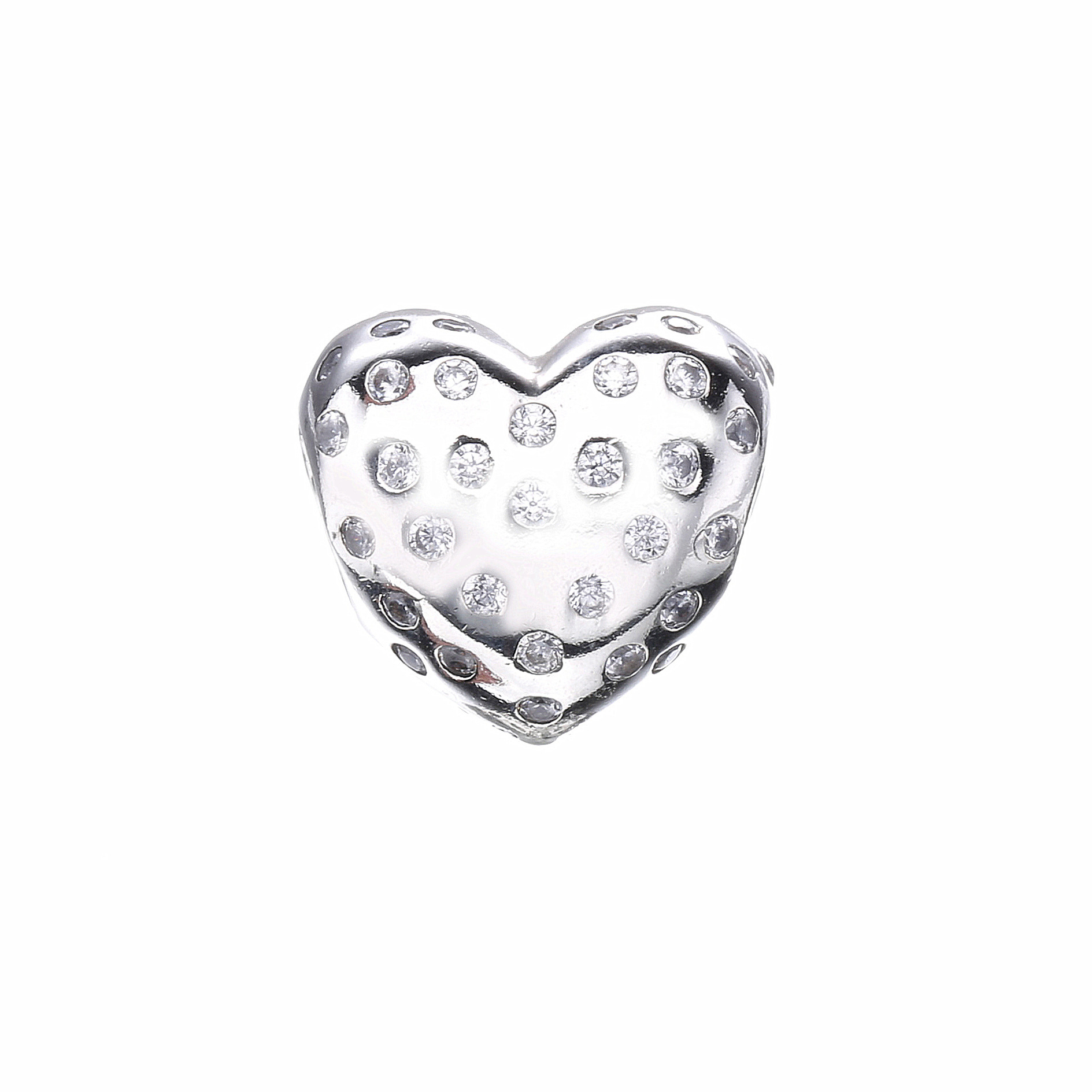 PANDORA Shimmering Heart Bedel - 791241CZ