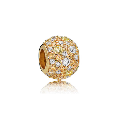 Pandora Shine Golden Mix Pavé Ball Bedel 767052CSY